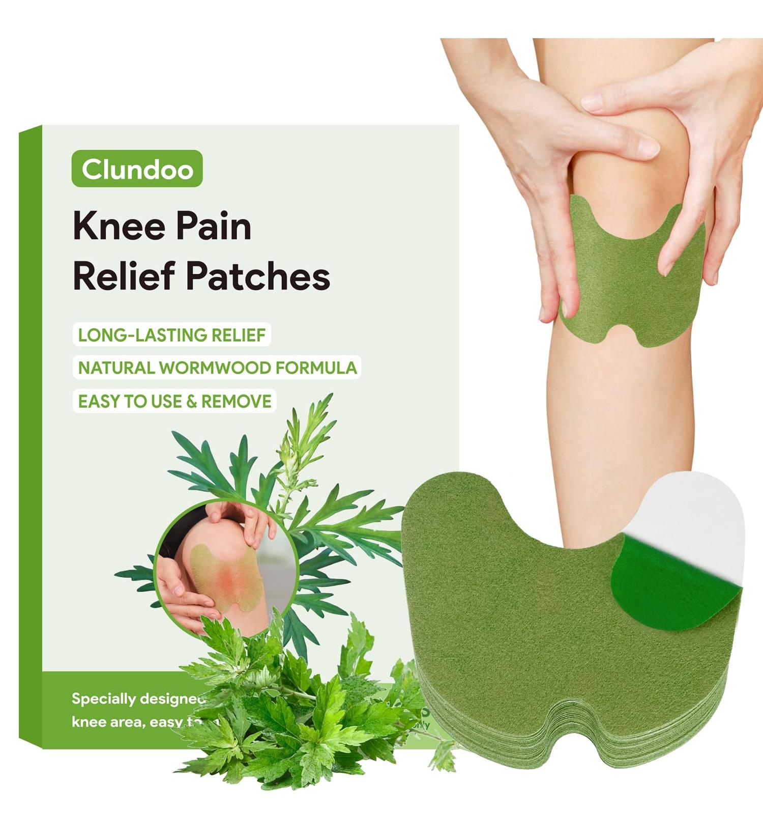 Clundoo Pain Relief Patch - 36 Moxibustion Patches for Knee Back Neck & Shoulder Pain Relief - Fast Shipping Worldwide - Buy Online on GoSupps.com