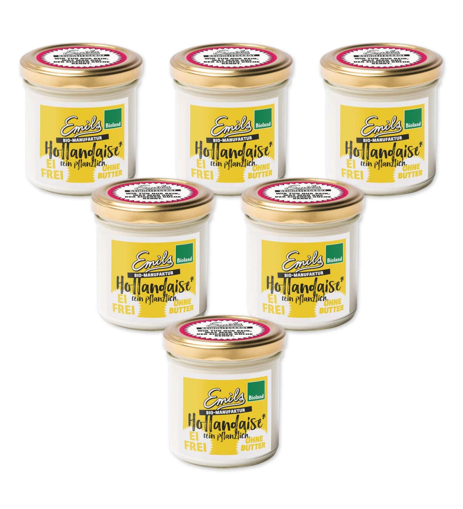 Emils Biomanufaktur - vegan Hollandaise sauce - 125 g - pack of 6