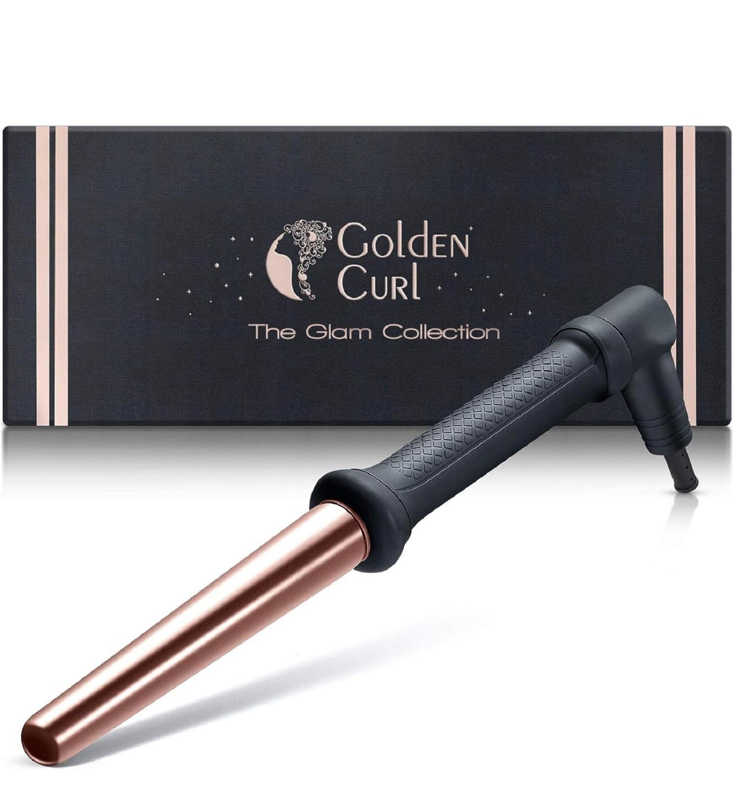 Buy Locken Stick for Beach Waves 5 Years Worry-Free Use 18-25mm Rose Gold Hair Curler for All Hair Lengths - Buy Online on GoSupps.com