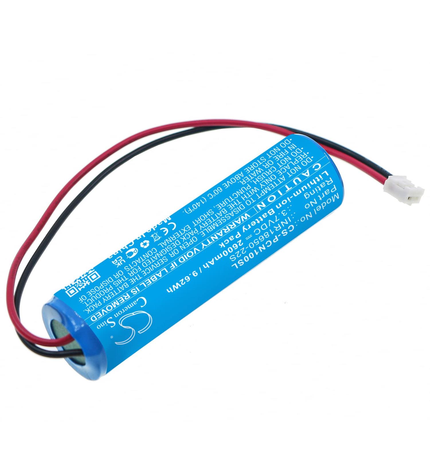 Replacement Battery for Phiten CN100001 - INR18650-22S 2600mAh/3.7V | Fast International Shipping - Buy Online on GoSupps.com
