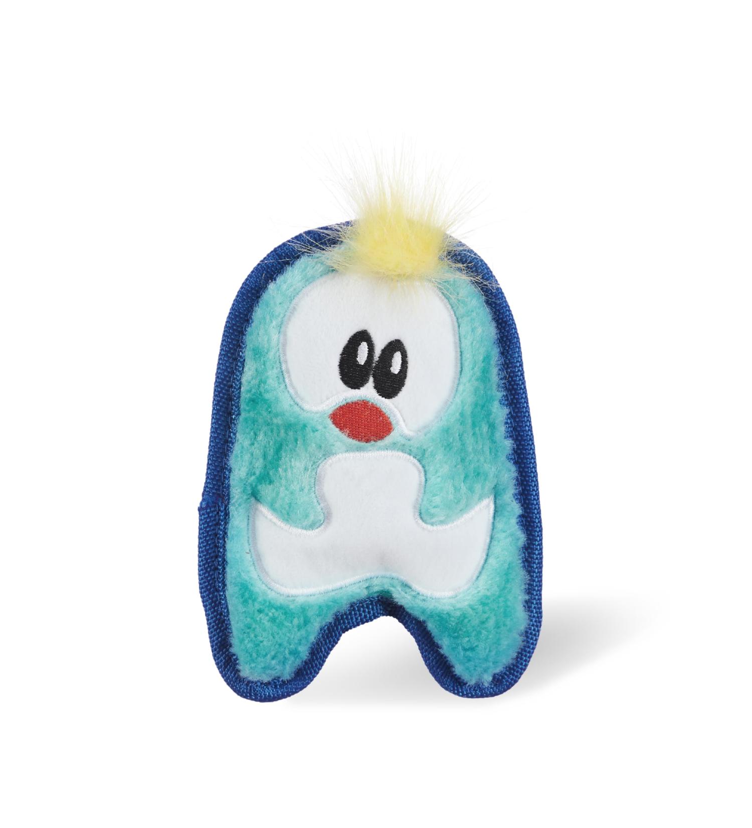 Outward Hound Invincibles Mini Plush Penguin Dog Toy - Blue XS | Best Durable Dog Toys for Small Dogs - Buy Online on GoSupps.com