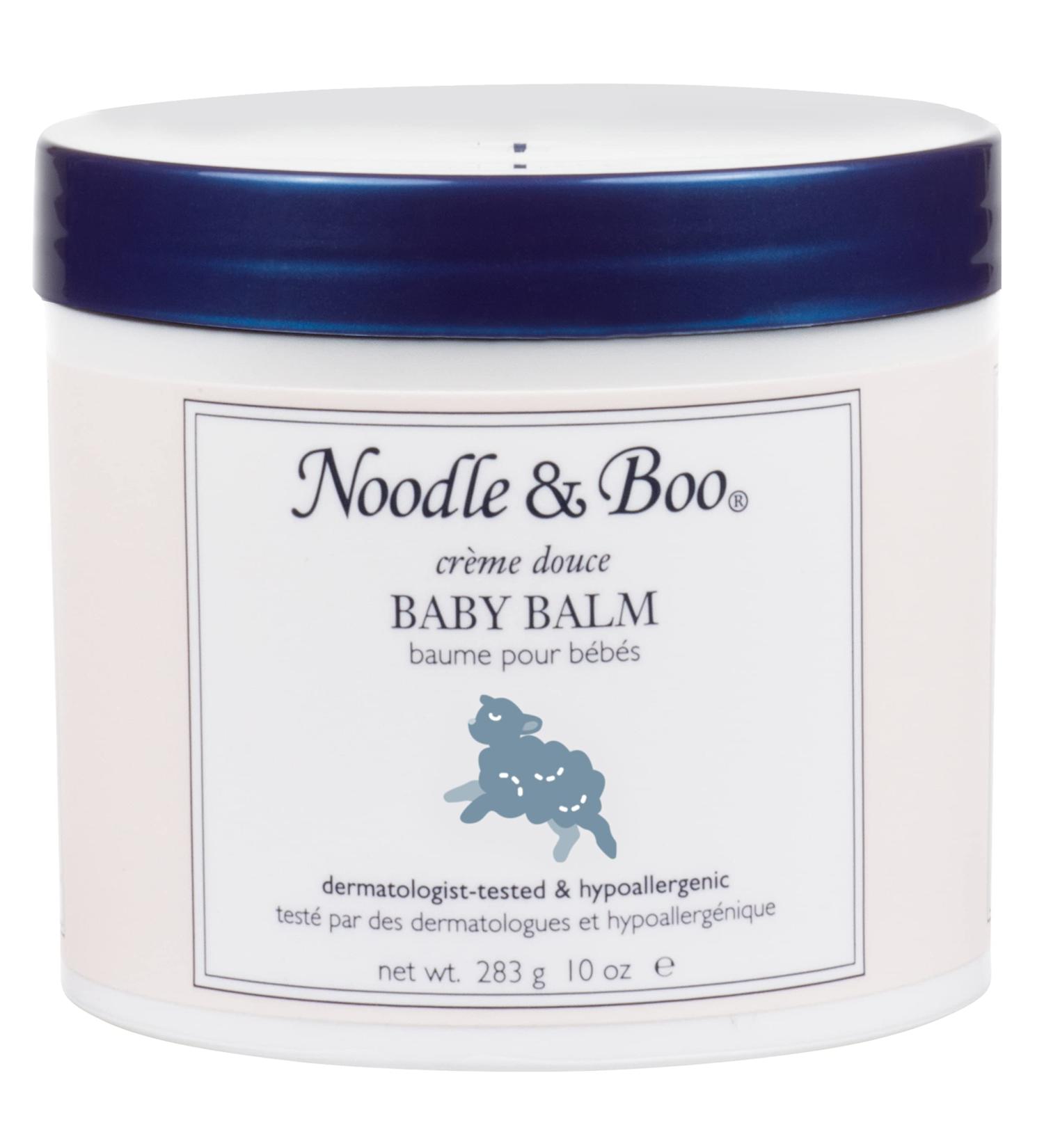 Noodle & Boo Baby Balm 10oz - Hypoallergenic & Natural Baby Skin Care with Organic Calendula - Pediatrician & Dermatologist Tested - Buy Online on GoSupps.com