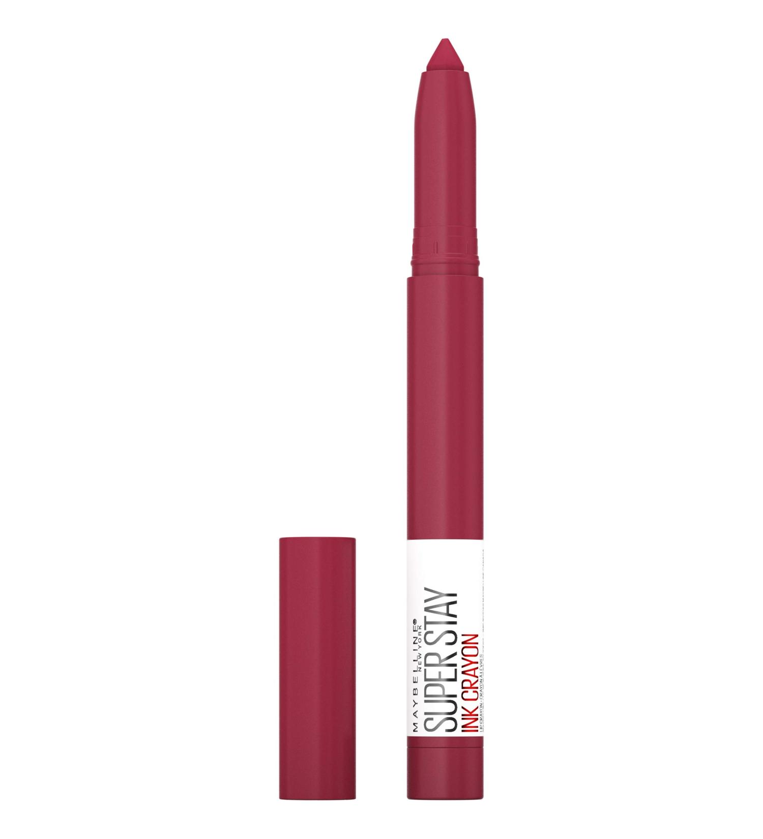 Maybelline SuperStay Ink Crayon Matte Lipstick - Trust Your Gut 0.04 oz - Buy Online on GoSupps.com