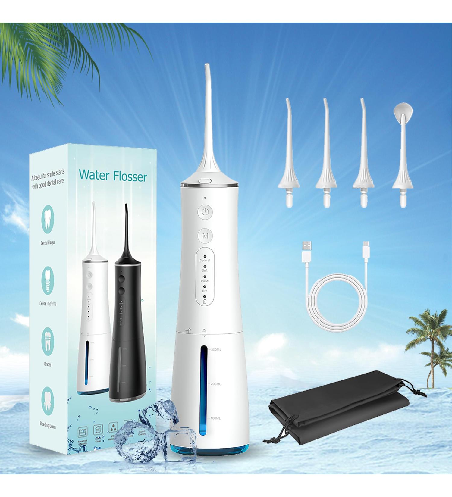 Water Flosser for Teeth - Best Oral Care Tool for Adults | White Water Flossers - International Shipping Available - Buy Online on GoSupps.com