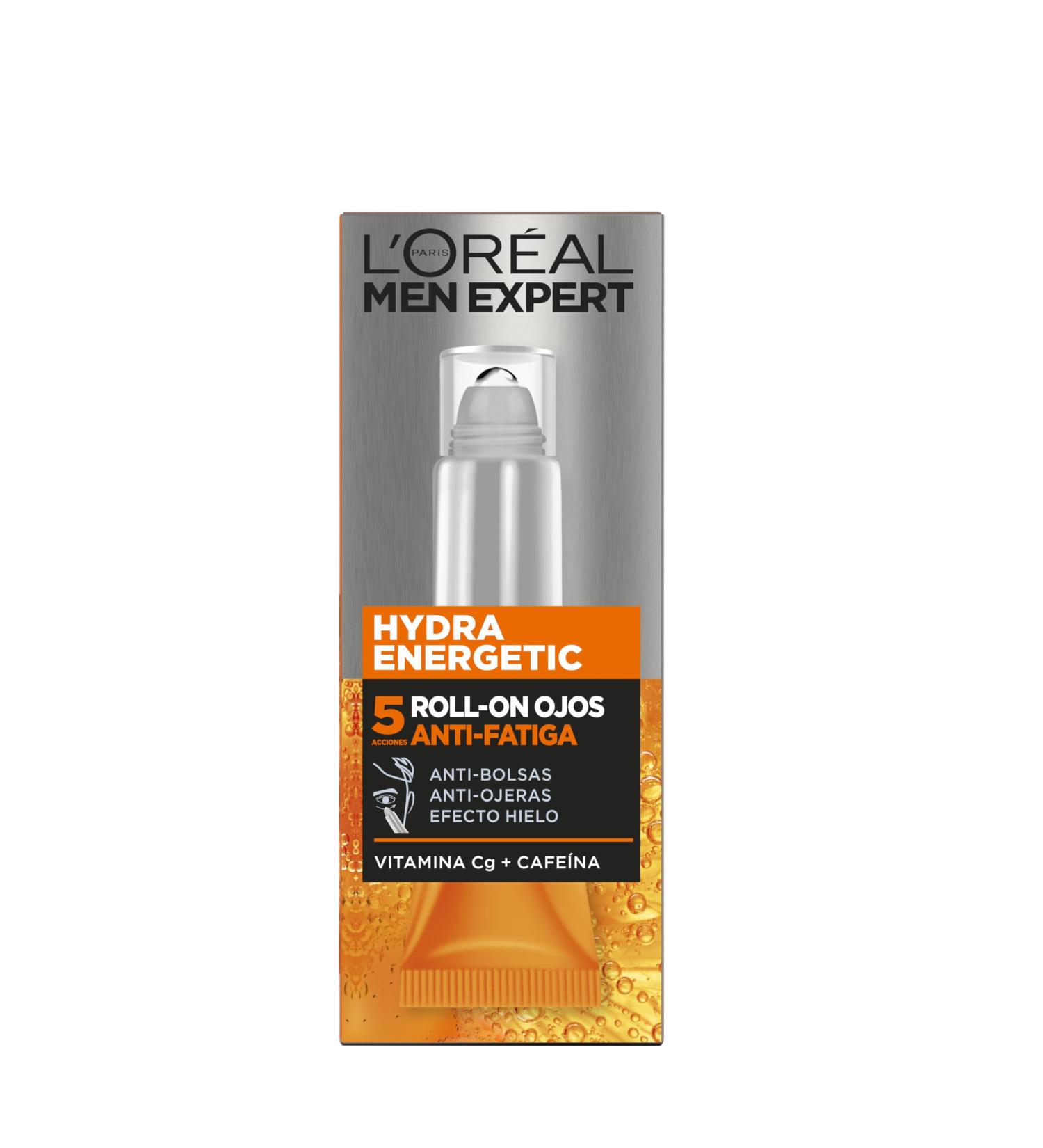 L'Oreal Paris Men Expert Gel Ultra Moisturising Anti-Fatigue Eye Roll-On 10ml | Buy Online Internationally - Buy Online on GoSupps.com