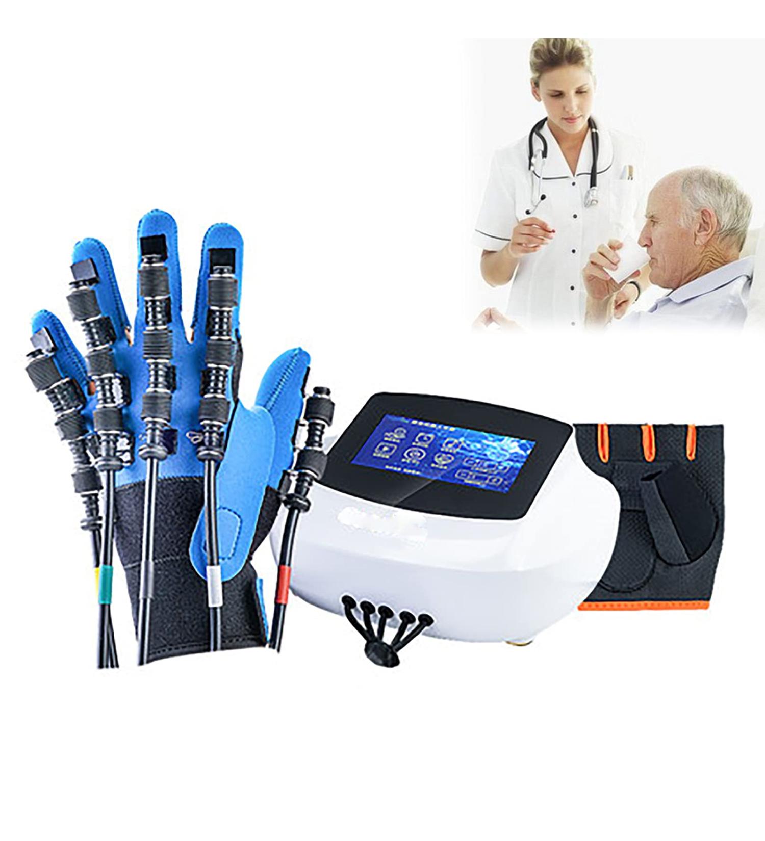 Finger Gloves Rehab Equipment Exercise Five Fingers Comfortable Stretching and Resting of The Hands Rehabilitation Robot Gloves Left Medium - Buy Online on GoSupps.com