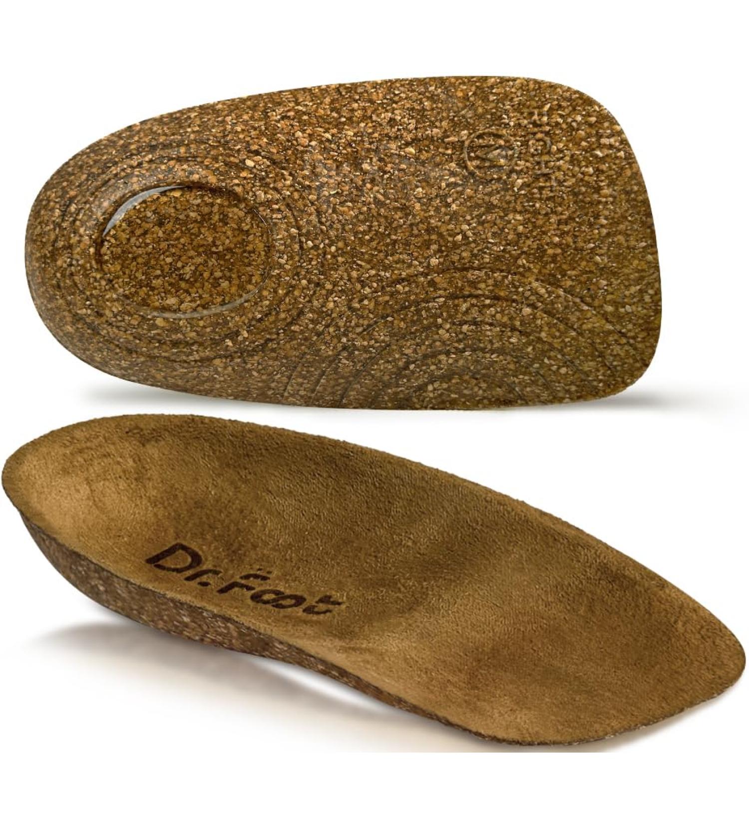 Dr. Foot Heel Cups for Plantar Fasciitis Relief | Heel Cushions for Pain & Heel Spurs | Size L (W 9-13 M 8-13) - Comfort for Men & Women - Buy Online on GoSupps.com