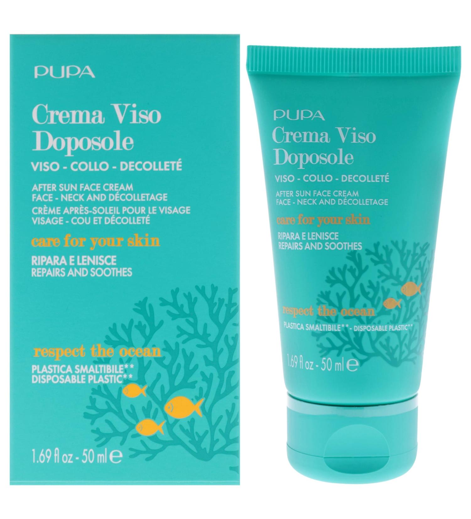 After Sun Face Cream by Pupa Milano for Unisex - 1.69 oz Cream - Buy Online on GoSupps.com