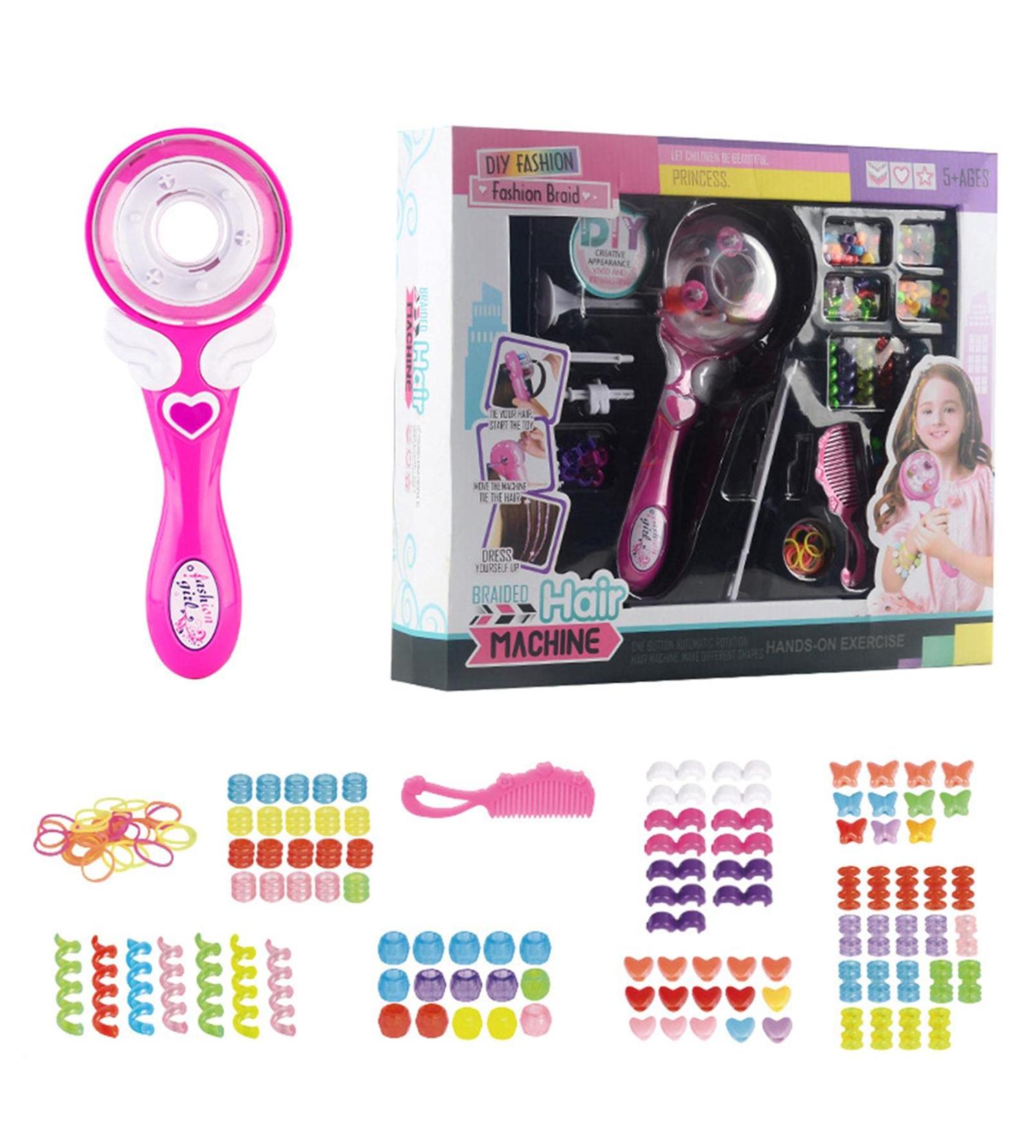 Electric Braider DIY Braiding Hair Style Tool for Girls Electric Braid Portable Electric Hair Curler Tool M - Buy Online on GoSupps.com