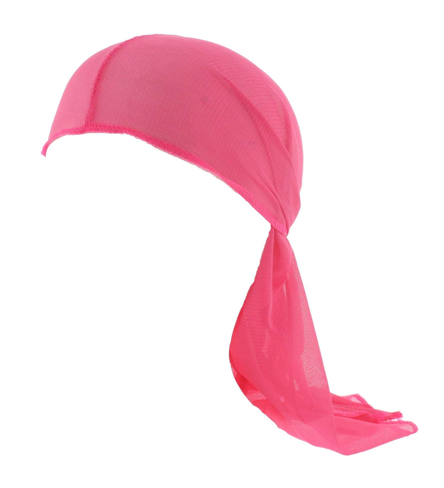 Zac's Alter Ego Durag/Cap/Biker Headscarf/Bandana Bright Pink