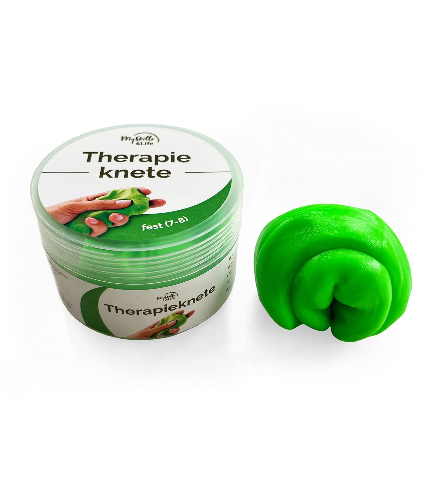 Premium Therapy Clay - Green | Vegan Odorless Residue-Free | 6 Colors & Hardness Levels | Enhance Relaxation & Concentration - Buy Online on GoSupps.com