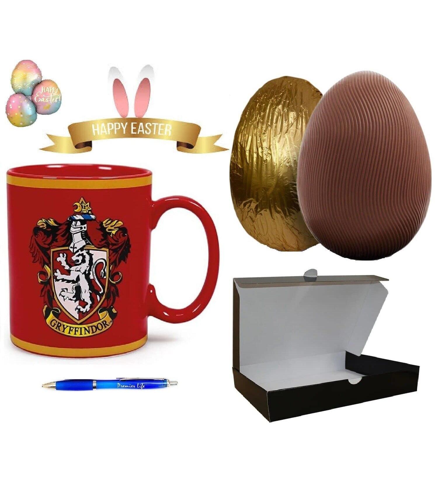 Harry Potter Gryffindor Easter Set with Coffee Mug Easter Eegg & Pen - Buy Online on GoSupps.com