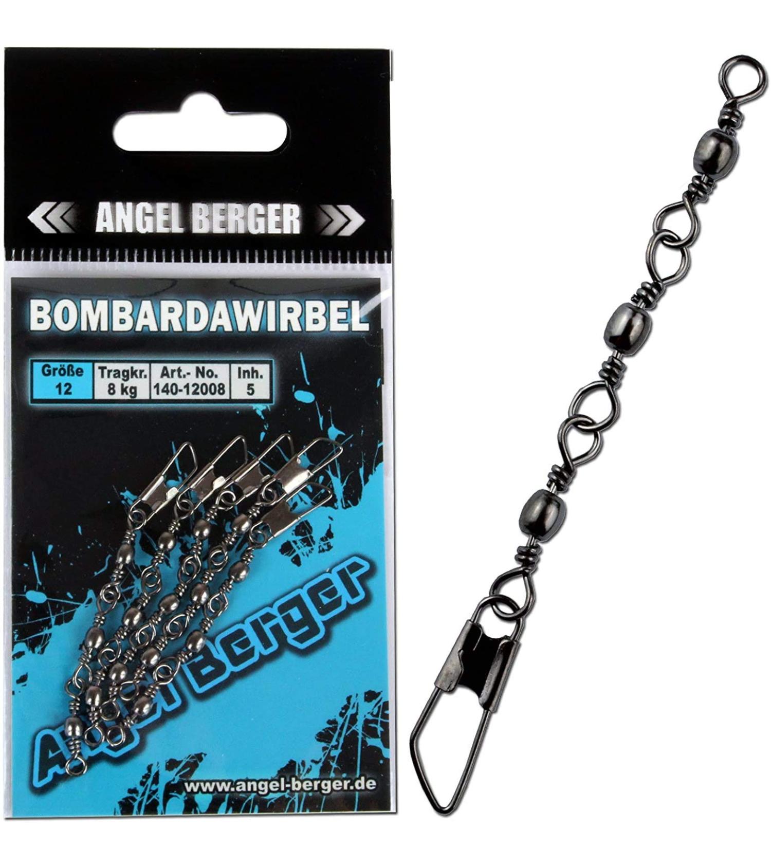 Angel-Berger Triple Bombarda Swivel Sbirulino Swivel 5 Pieces Swivel 12
