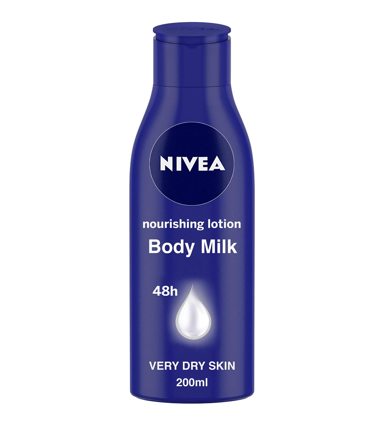 Nivea Nourishing Lotion Body Milk 200ml - Buy Online on GoSupps.com