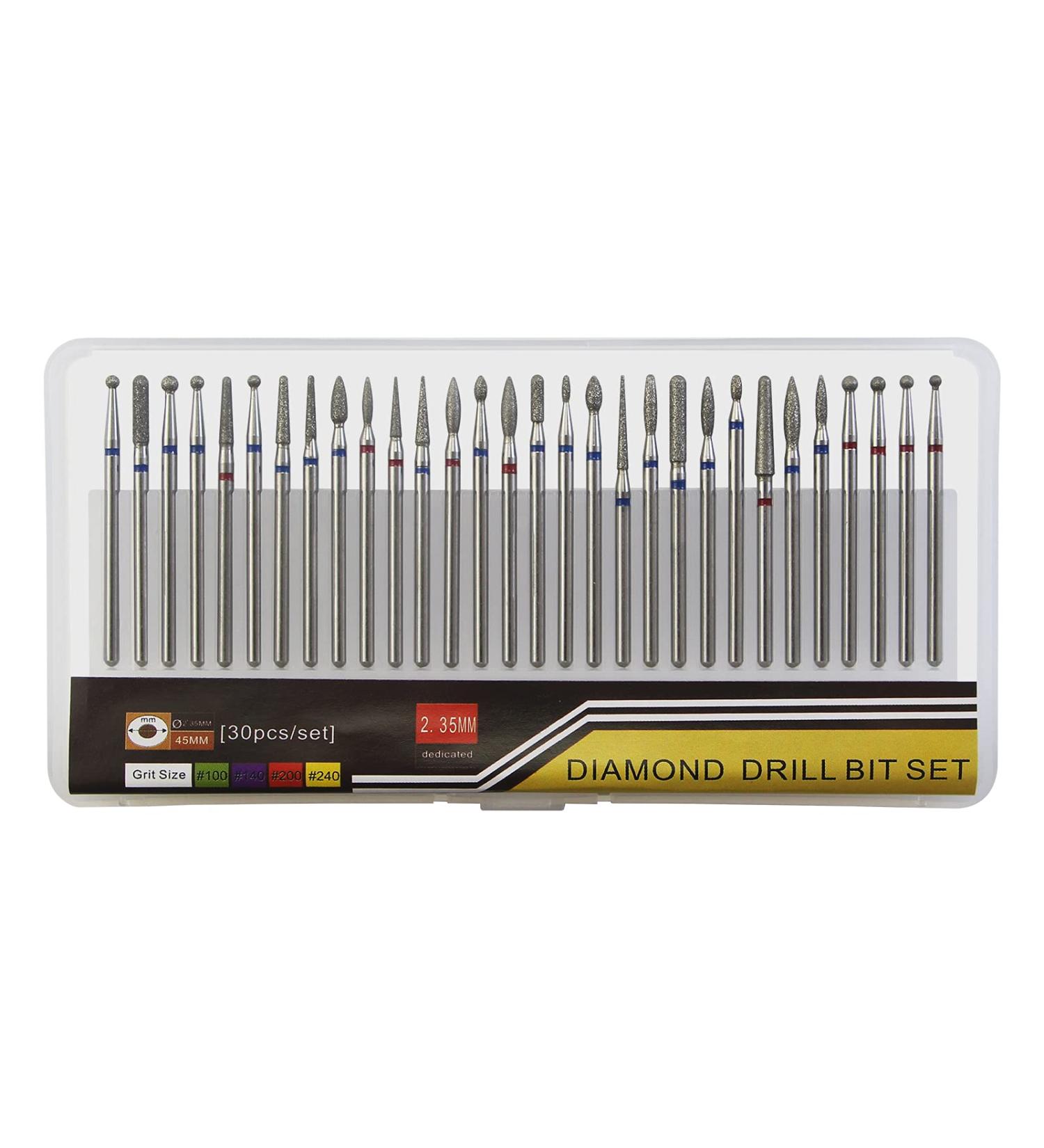 Finibir Cuticle Bit 30pcs - Professional Nail Drill for 332 Cuticle Bits - Exfoliate Cuticles Easily, Quickly, Painlessly - Buy Online on GoSupps.com