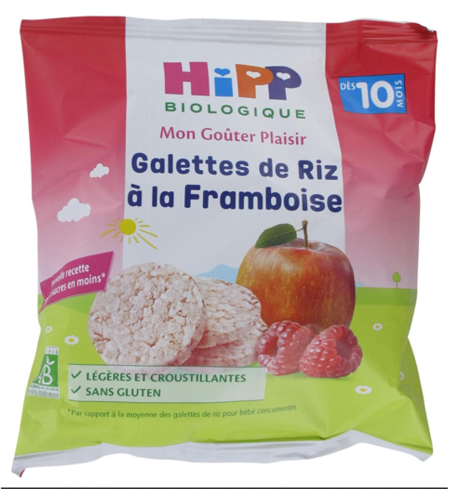 Hipp Bio Raspberry Rice Cakes +10m 30g