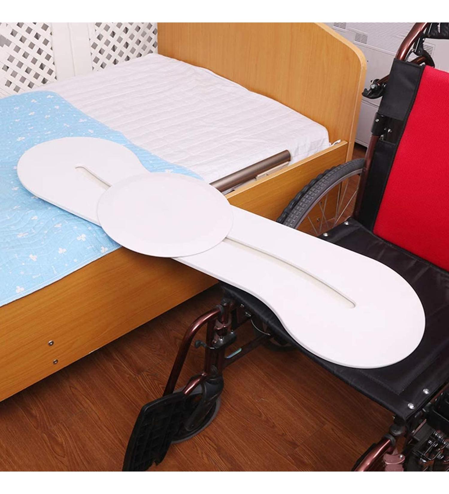 Transfer Mobility Board Seat Transfer Aid for Elderly Disabled and Handicapped Wheelchair Users White - Buy Online on GoSupps.com