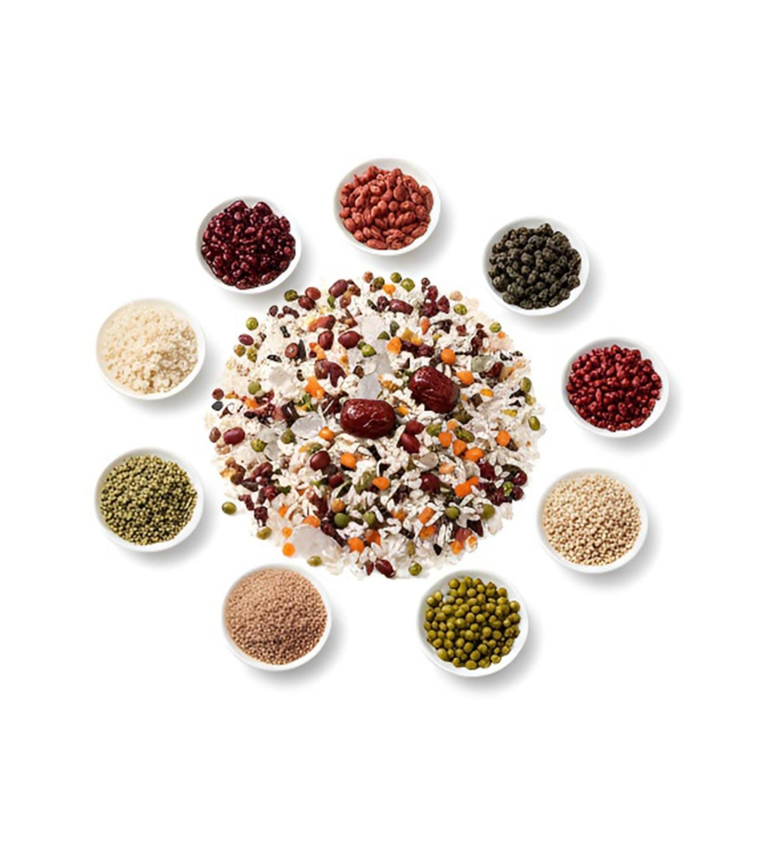 M lange De Bouillie Aux Huit Tr sors De 500 G Congee Aux Grains Nutritifs C r ales De Petit-d jeuner Rapides Et Faciles Emball es Sous Vide - Buy Online on GoSupps.com