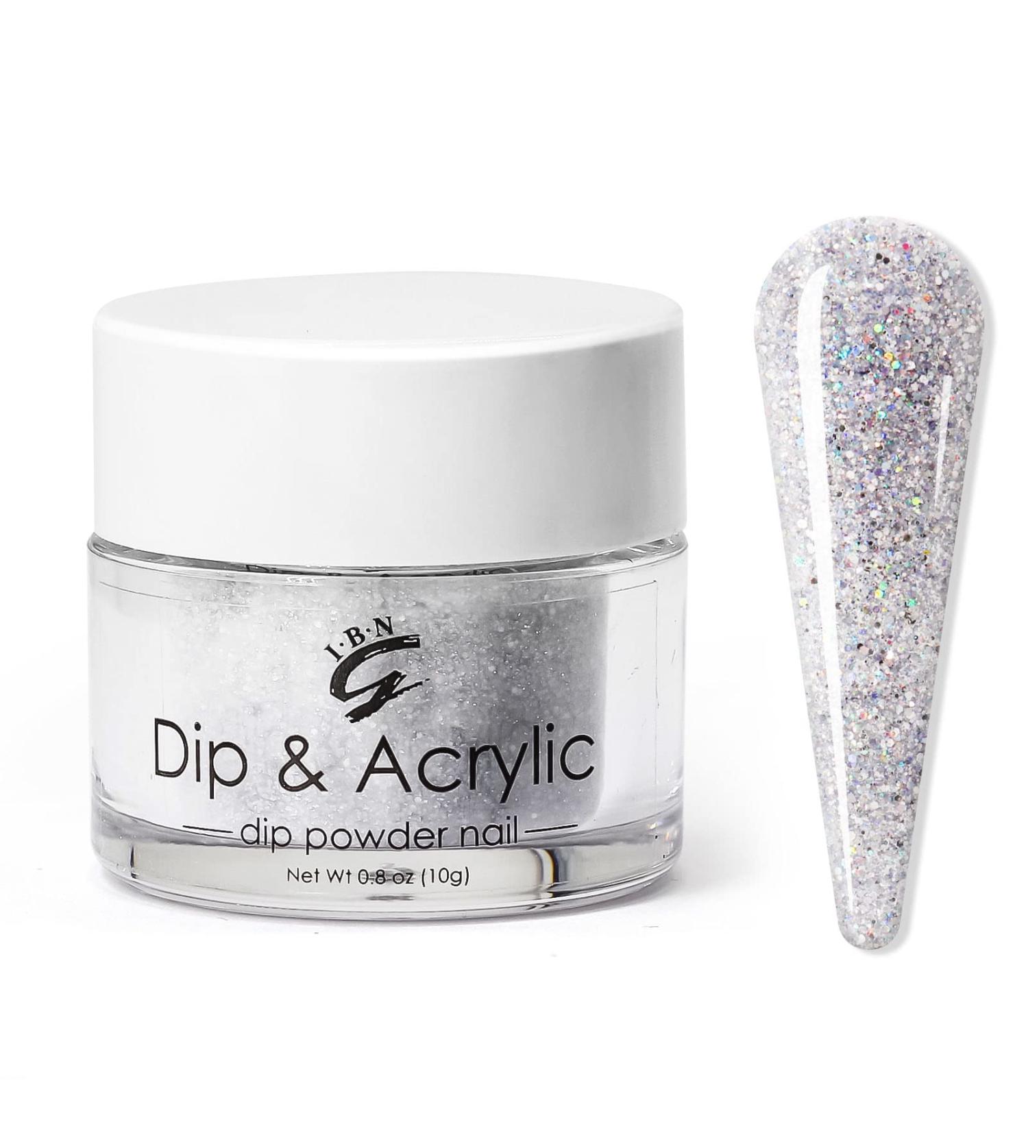 Premium Silver Glitter Dipping Powder for Nail French Manicure - No Color Difference (117) - Buy Online on GoSupps.com