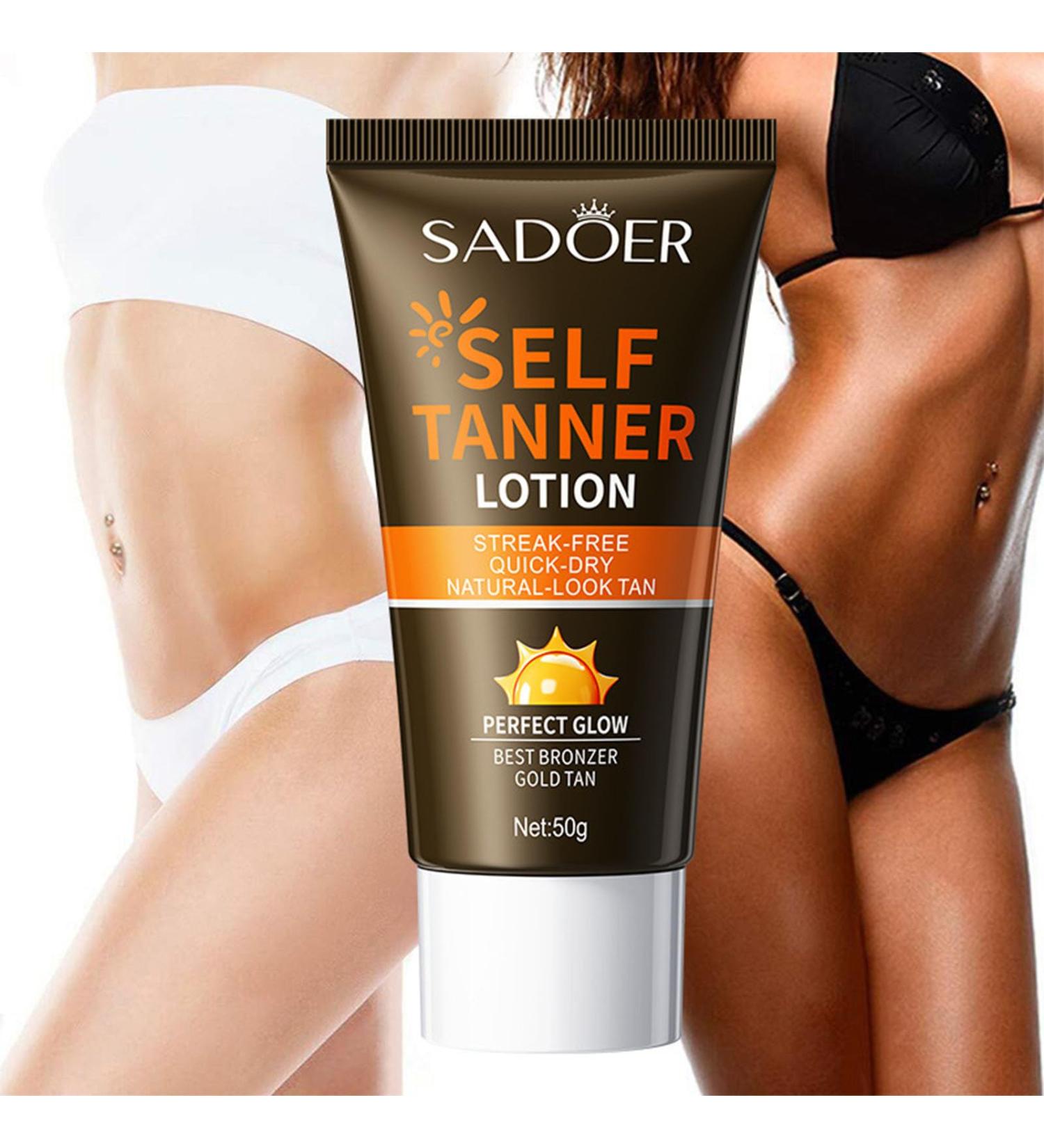 Self Tanning Lotion Black Body Bronzer & Sunless Moisturizer Natural Tanning Accelerator Lotion Ultra Dark & Medium Skin Tone To Tan Best Gradual Tanning Lotion - Buy Online on GoSupps.com