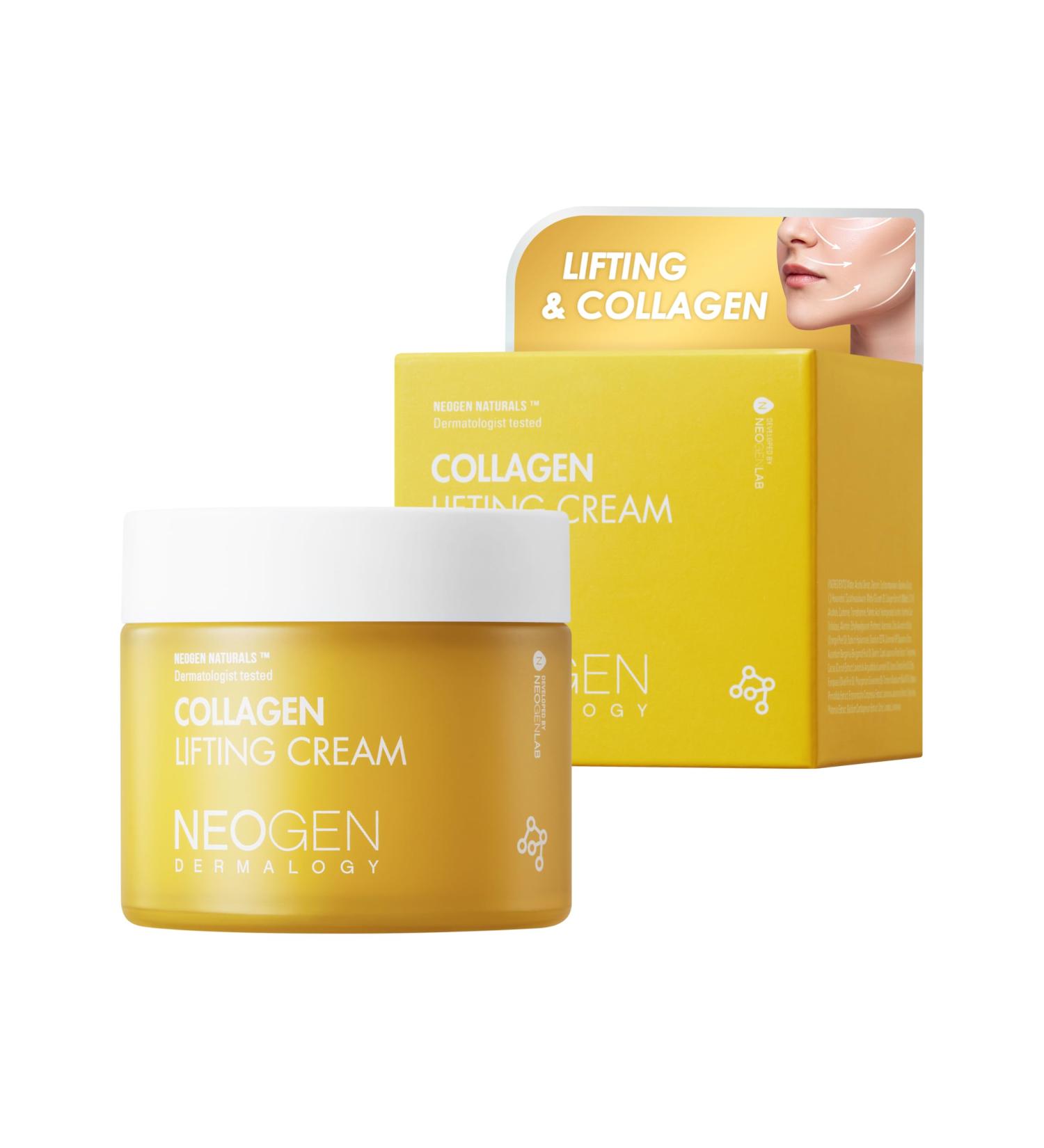 DERMALOGY by NEOGENLAB Collagen Moisturizing Cream - Best Facial Moisturizer for Plump & Firm Skin (1.69 Fl Oz / 50 ml) - International Shipping Available - Buy Online on GoSupps.com