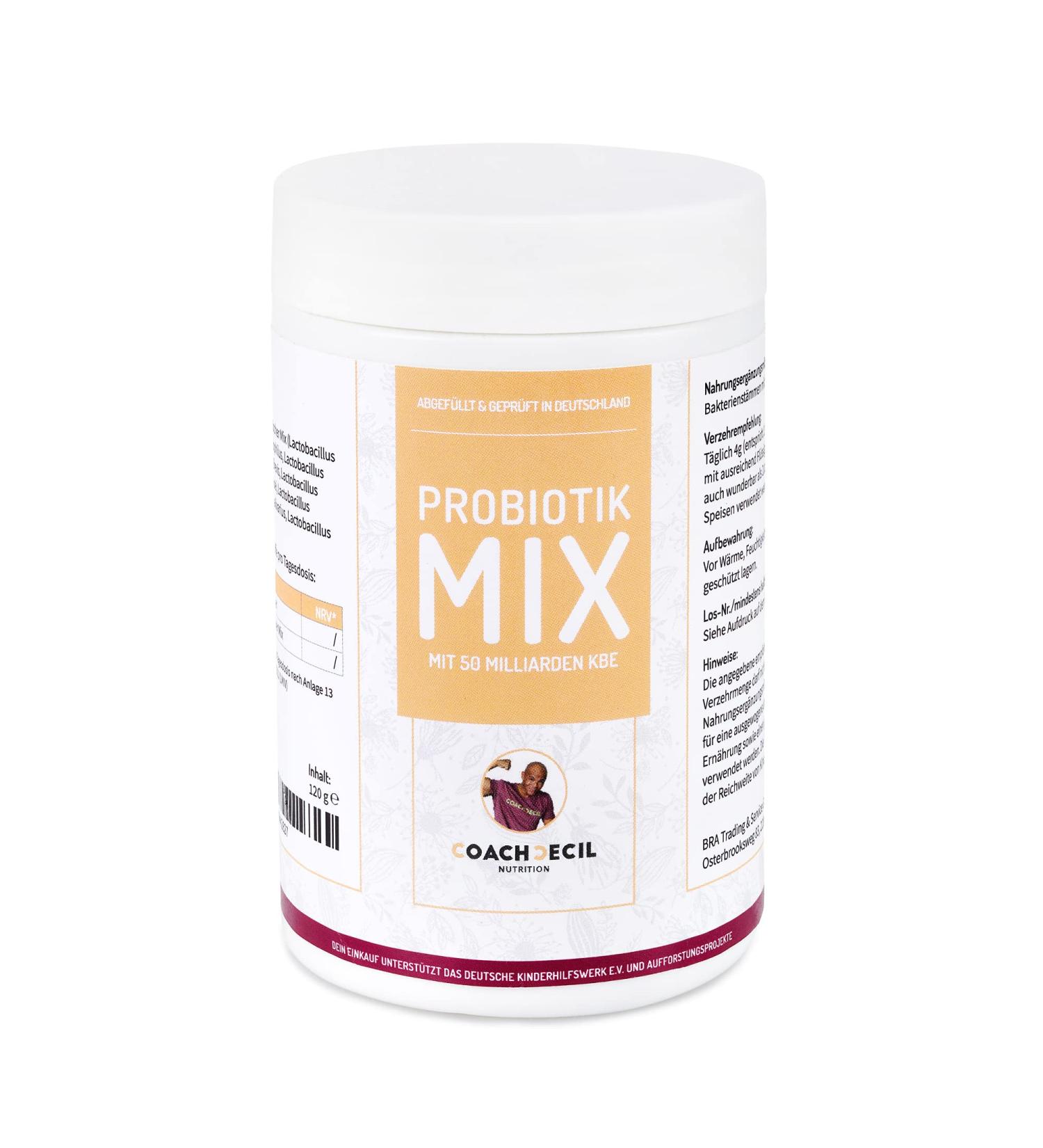 Buy Coach Cecil Probiotic Mix - 50 Billion CFU Vegan Probiotics for Gut Health | International Shipping - Buy Online on GoSupps.com