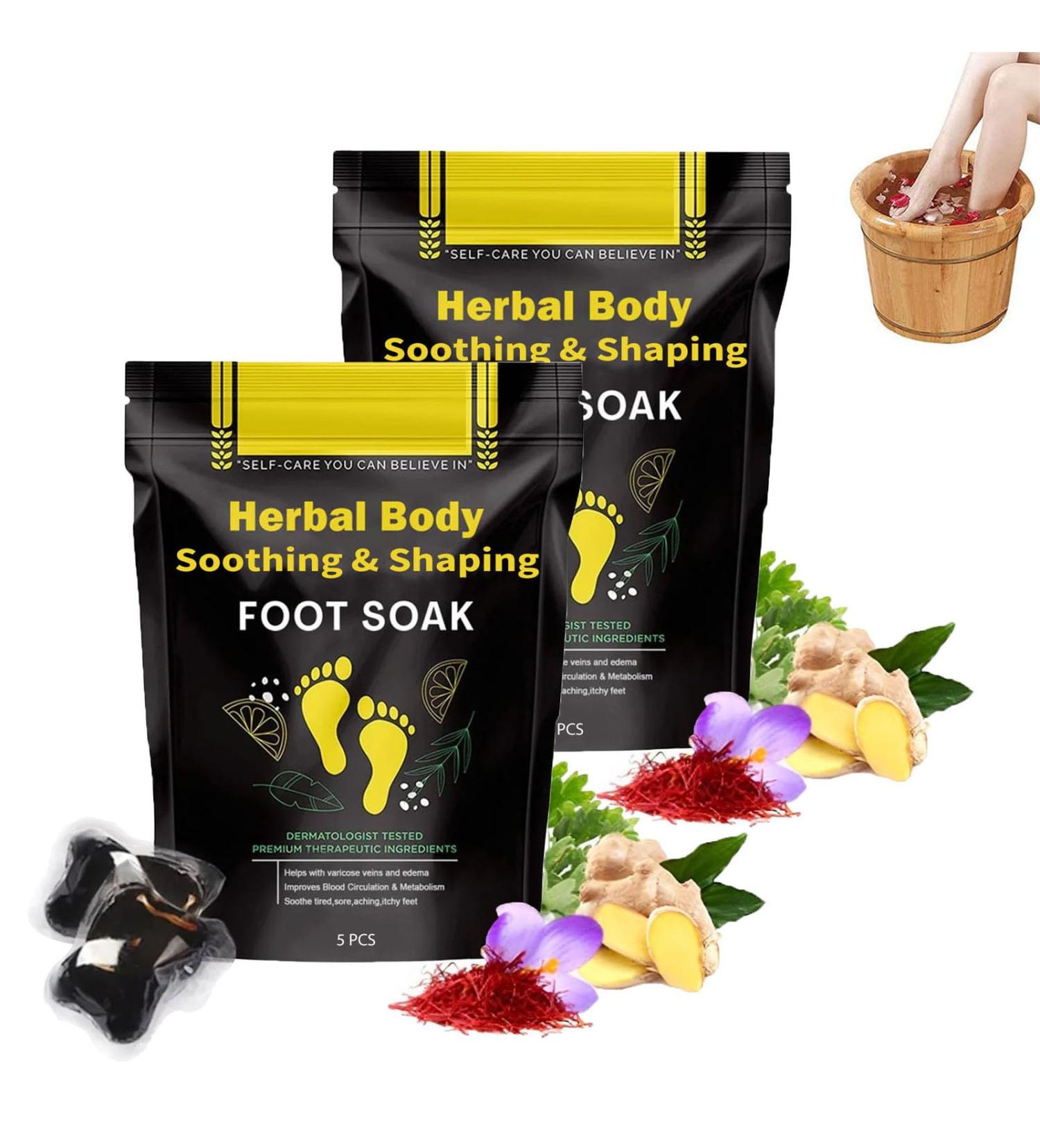Fulvic Soak Detox Parasite Bath Herbal Foot Cleansing Soak Beads Lympatic Drainage Ginger Foot Soak Body Det_ox Foot Soak Beads Botanical Cleansing Foot Soak Beads (2bag) - Buy Online on GoSupps.com