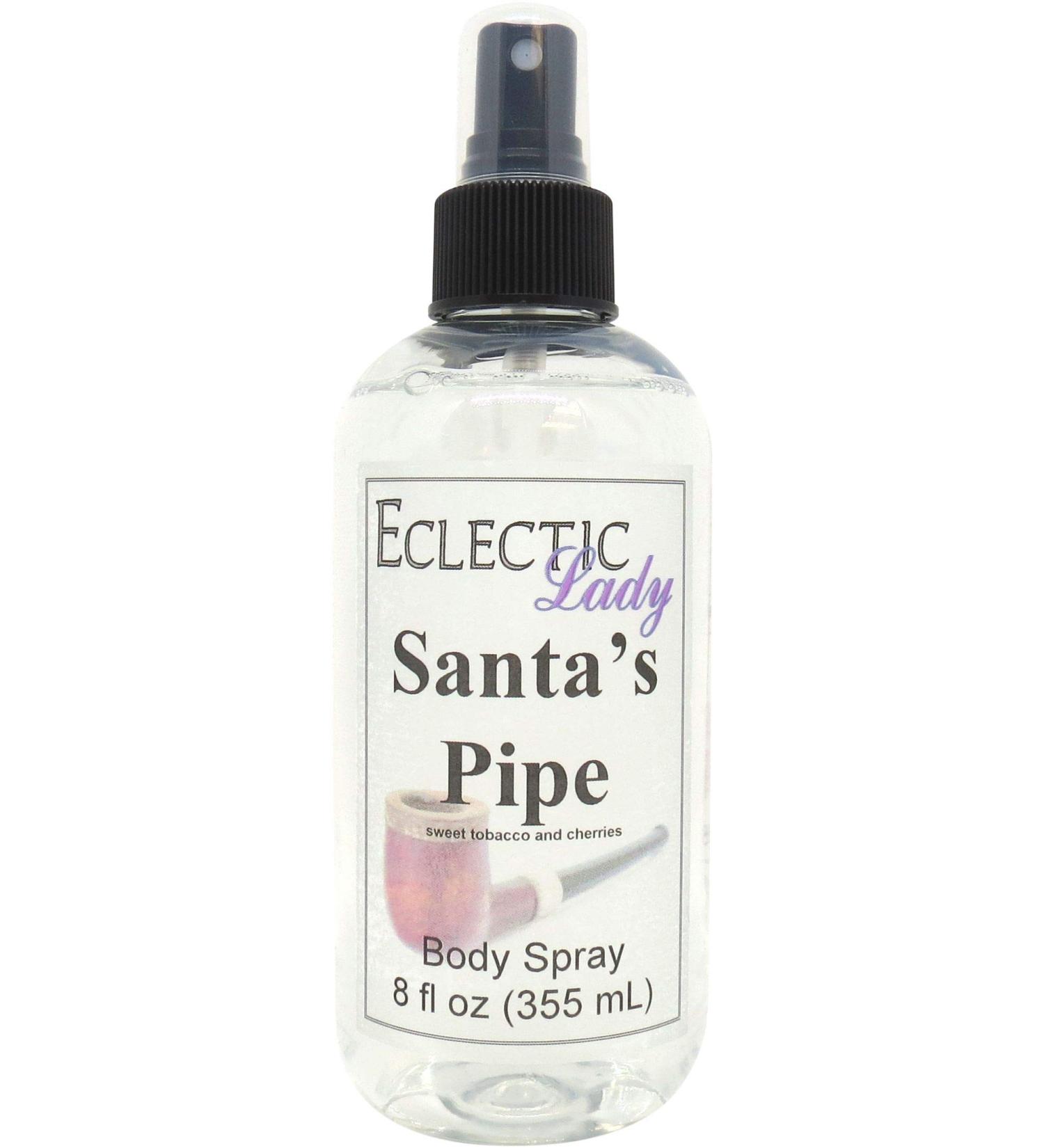 Santa's Pipe Body Spray 8 ounces Body Mist for Women with Clean Light & Gentle Fragrance Long Lasting Perfume with Comforting Scent for Men & Women Cologne with Soft Subtle Aroma For Daily Use 8 Fluid Ounces - Buy Online on GoSupps.com