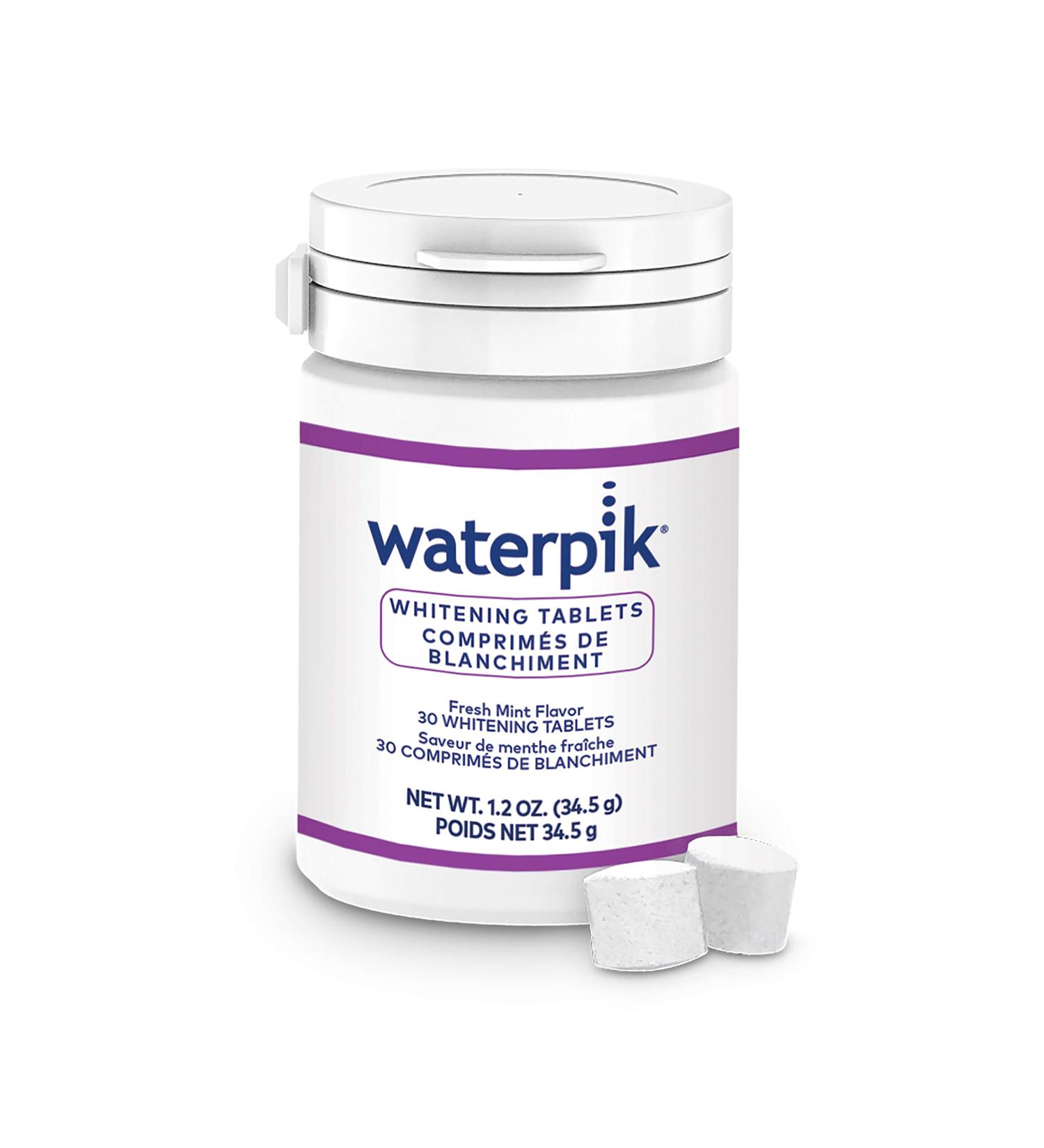 Waterpik Whitening Water Flosser Refill Tablets - 30 Count - Buy Online on GoSupps.com