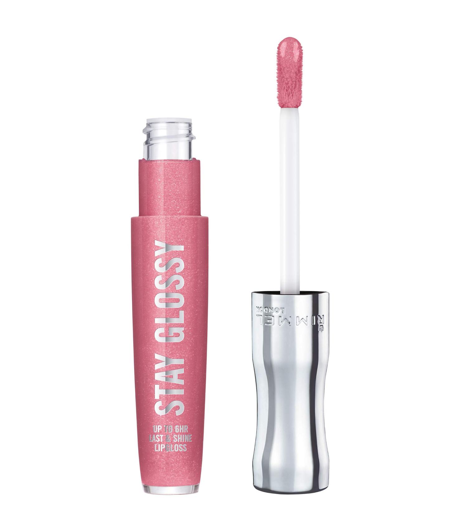 Rimmel Stay Glossy Lip Gloss Flower Power 0.18 Fl Oz - Long Lasting Shine - Buy Online on GoSupps.com