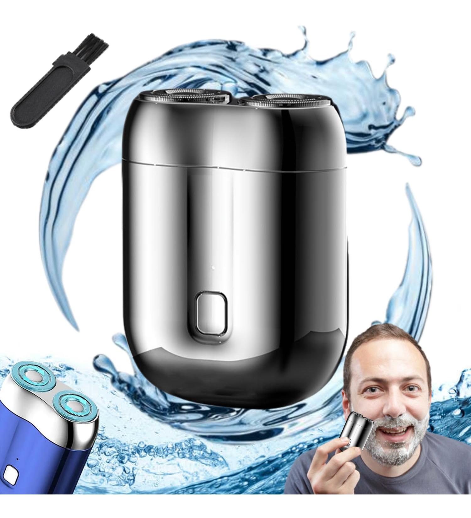 2024 New Upgrade Pocket Shaver USB Mini Shavers for Men 2024 New Upgrade Portable Pocket Shaver Mini Shavers for Men New Mini Electric Shaver Rechargeable Waterproof Compact Electric Shaver (Silver) - Buy Online on GoSupps.com