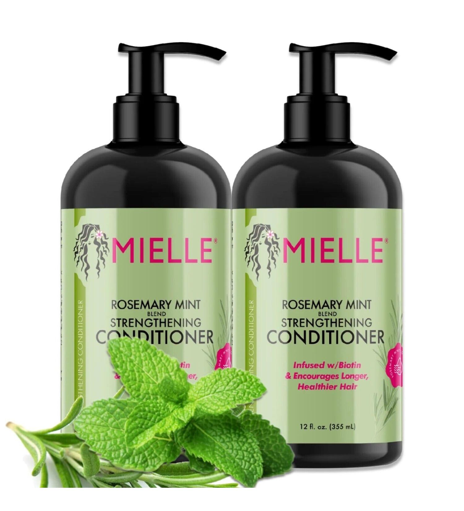 P-Beauty Rosemary Mint Fortifying Conditioner with Biotin 2 x 355ml Fortifying Conditioner for Hair Growth and Split Ends Repairs and Nourishes Hair - Buy Online on GoSupps.com