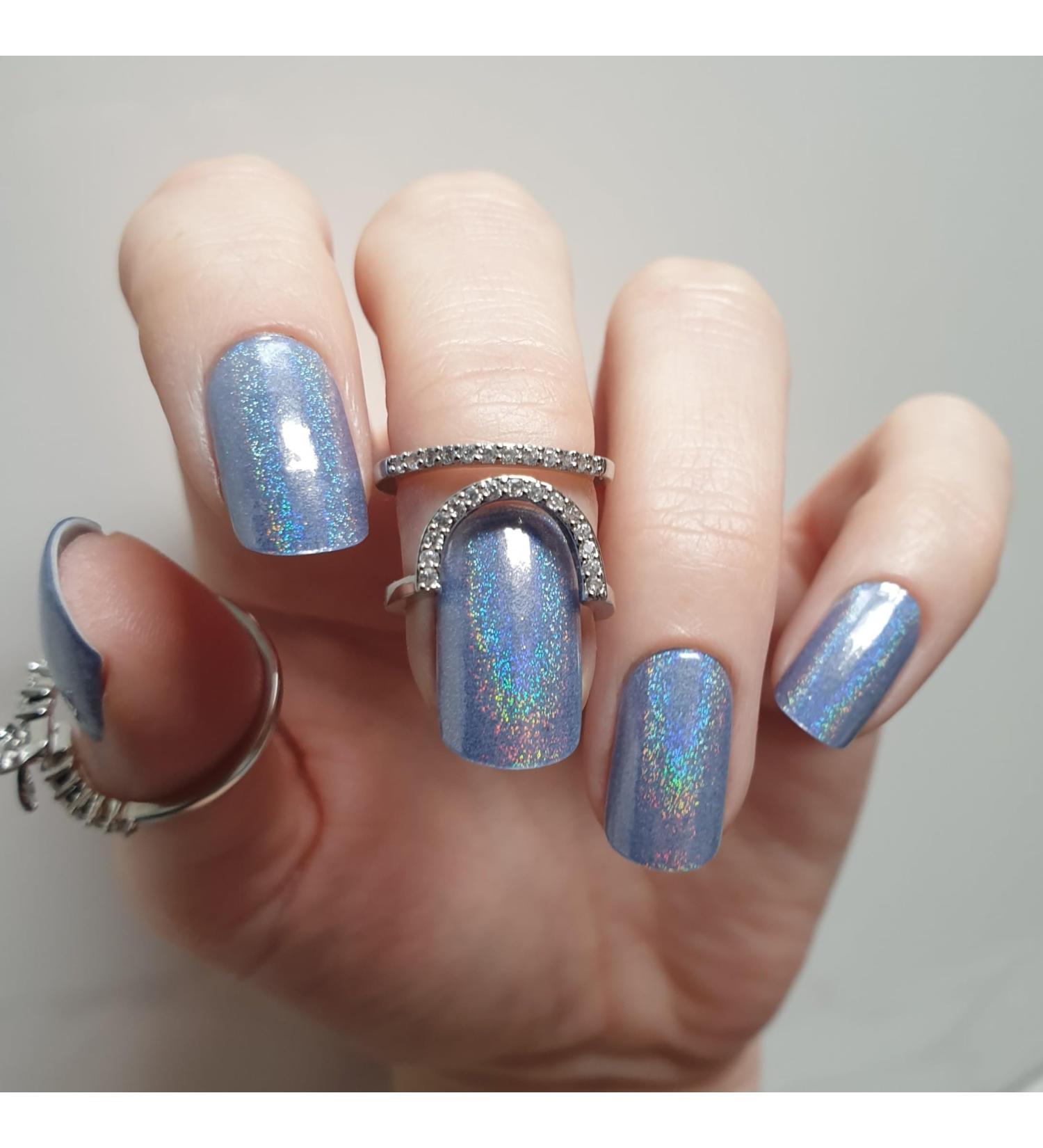 Zaubern gel4Home - UV Nail Wraps & Gel Nail Wraps (Rainbow Shadow) | Semi-Cured Gel Nails for Stunning Manicures | International Shipping Available - Buy Online on GoSupps.com