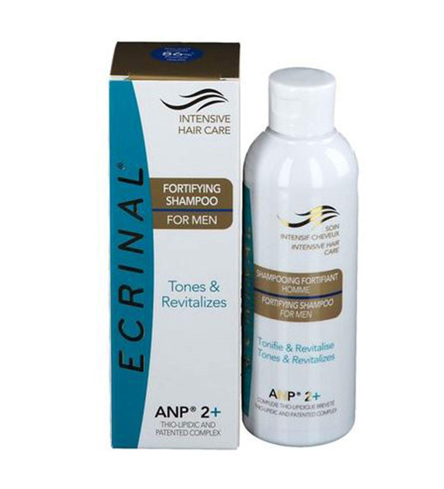 Ecrinal Hair Loss Shampoo for Men with ANP2 - New Formula 6.7 oz | Effective Hair Regrowth Solution - Buy Online on GoSupps.com