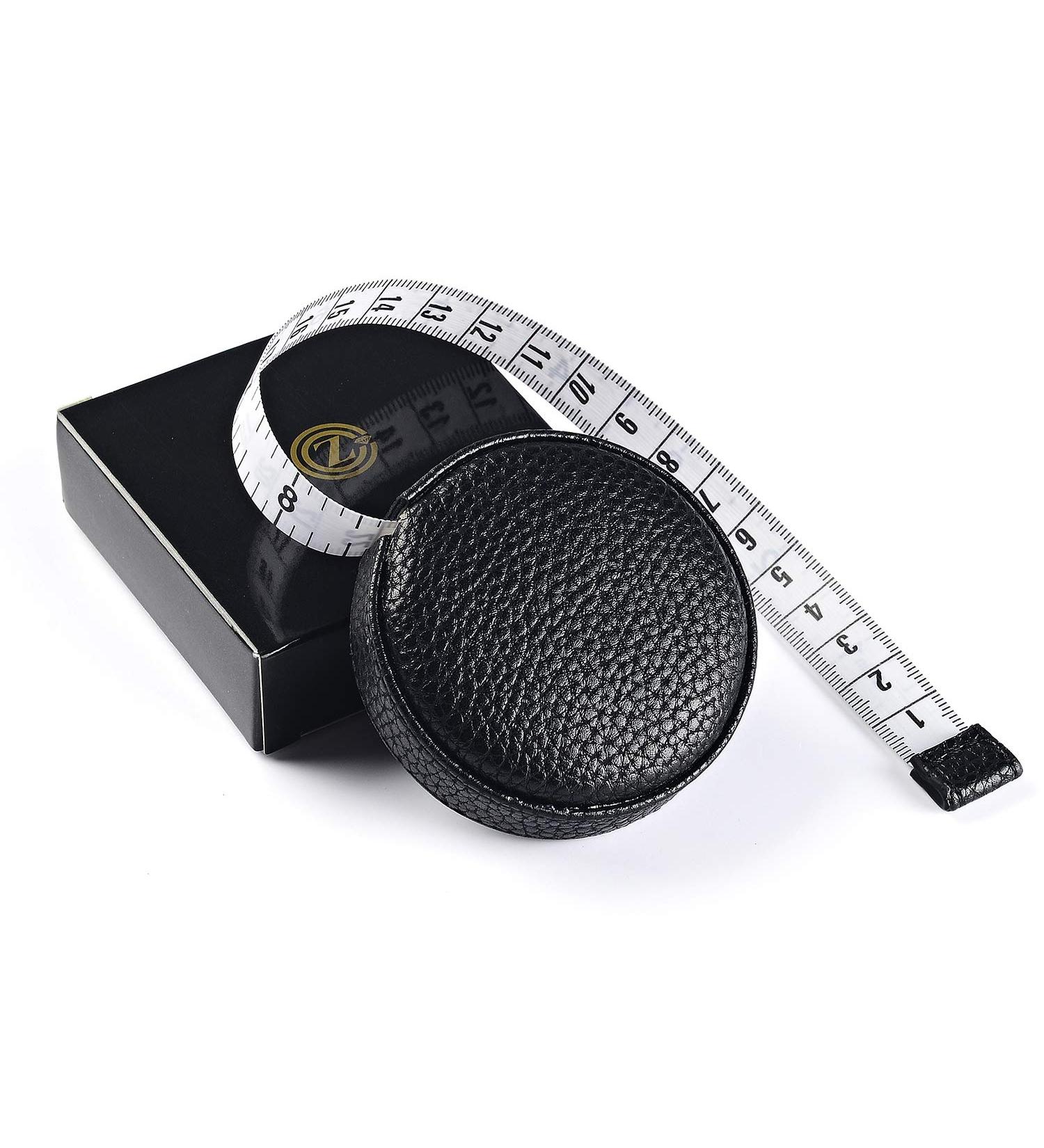 3m/120" Tape Measure Body Measuring Tape for Body Cloth Tape Measure for Sewing Fabric Tailors Medical Measurements Tape Dual Sided Leather Tape Measure Retractable (Black 1 Pack) - Buy Online on GoSupps.com