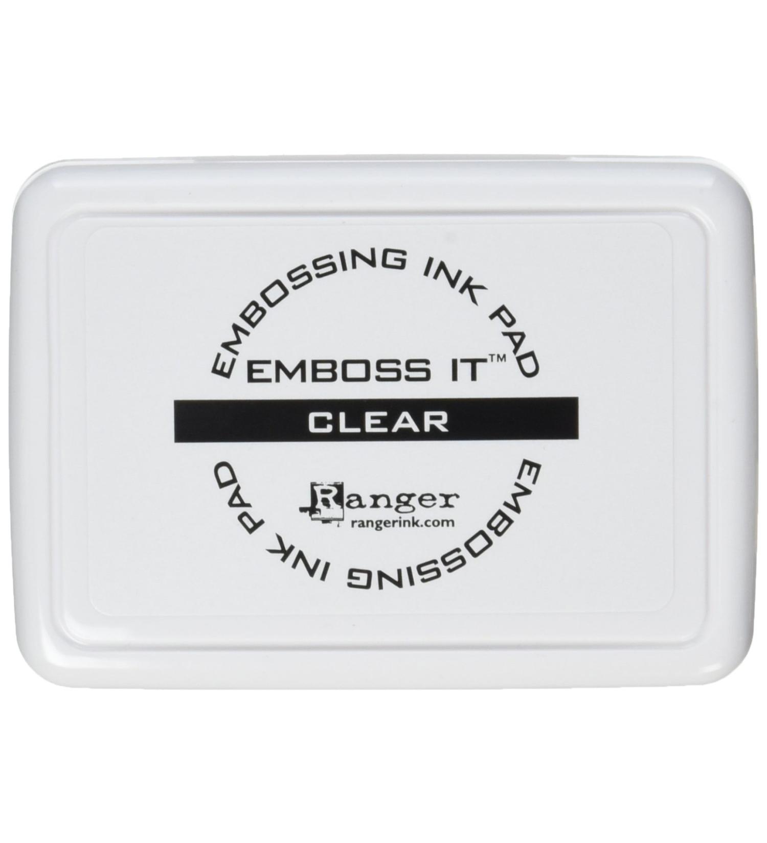 Ranger Emboss It Clear Embossing Ink Pad - Create Stunning Embossed Designs - Buy Online on GoSupps.com