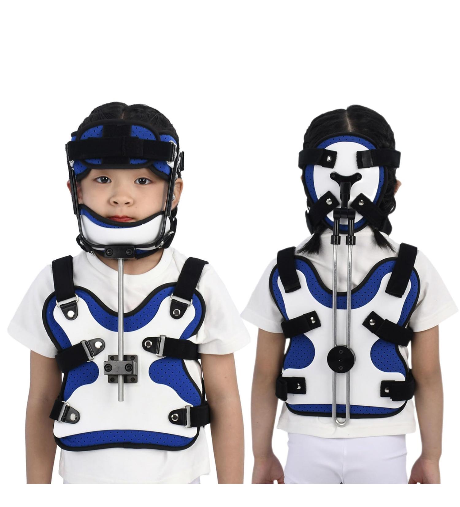 Buy SFKLYU Adjustable Cervical Thoracic Orthosis - Neck Support & Lumbar Spine Rehabilitation Device - International Shipping Available - Buy Online on GoSupps.com