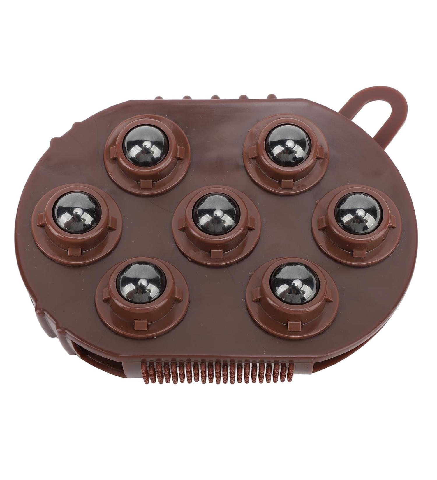 Manual Magnetic Beads Gloves Massager Handheld Roller Guasha Massager with Magnetic Beads 360 Degree Rotating Multifunctional Manual Massager - Buy Online on GoSupps.com