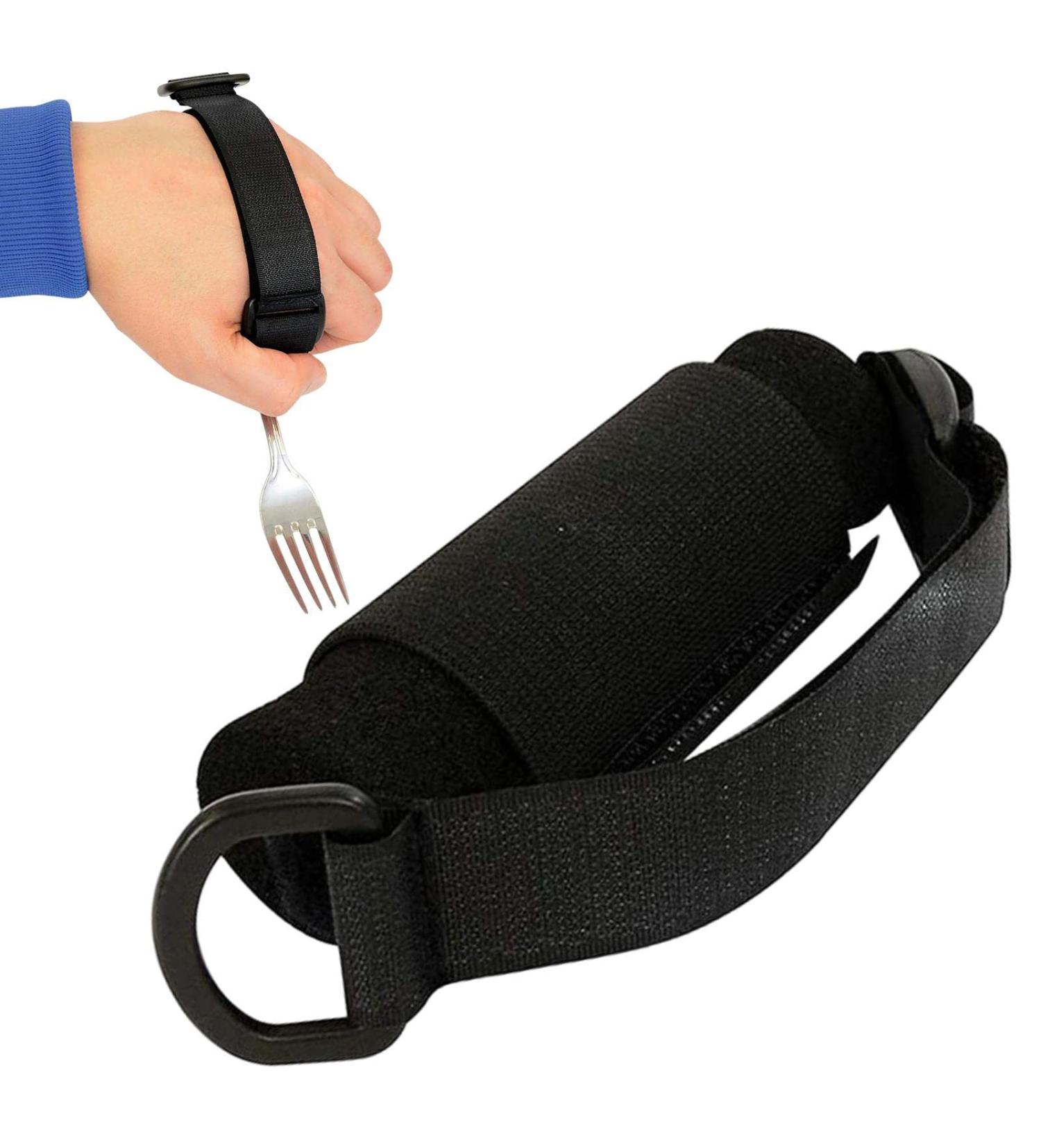 Seniors Self-Eating Aid Tool | Eating Assistance Fork Fixer for The Elderly and The Disabled | Handicap Eating Aid Silverware Fixer Eating Independently Tool for Home - Buy Online on GoSupps.com