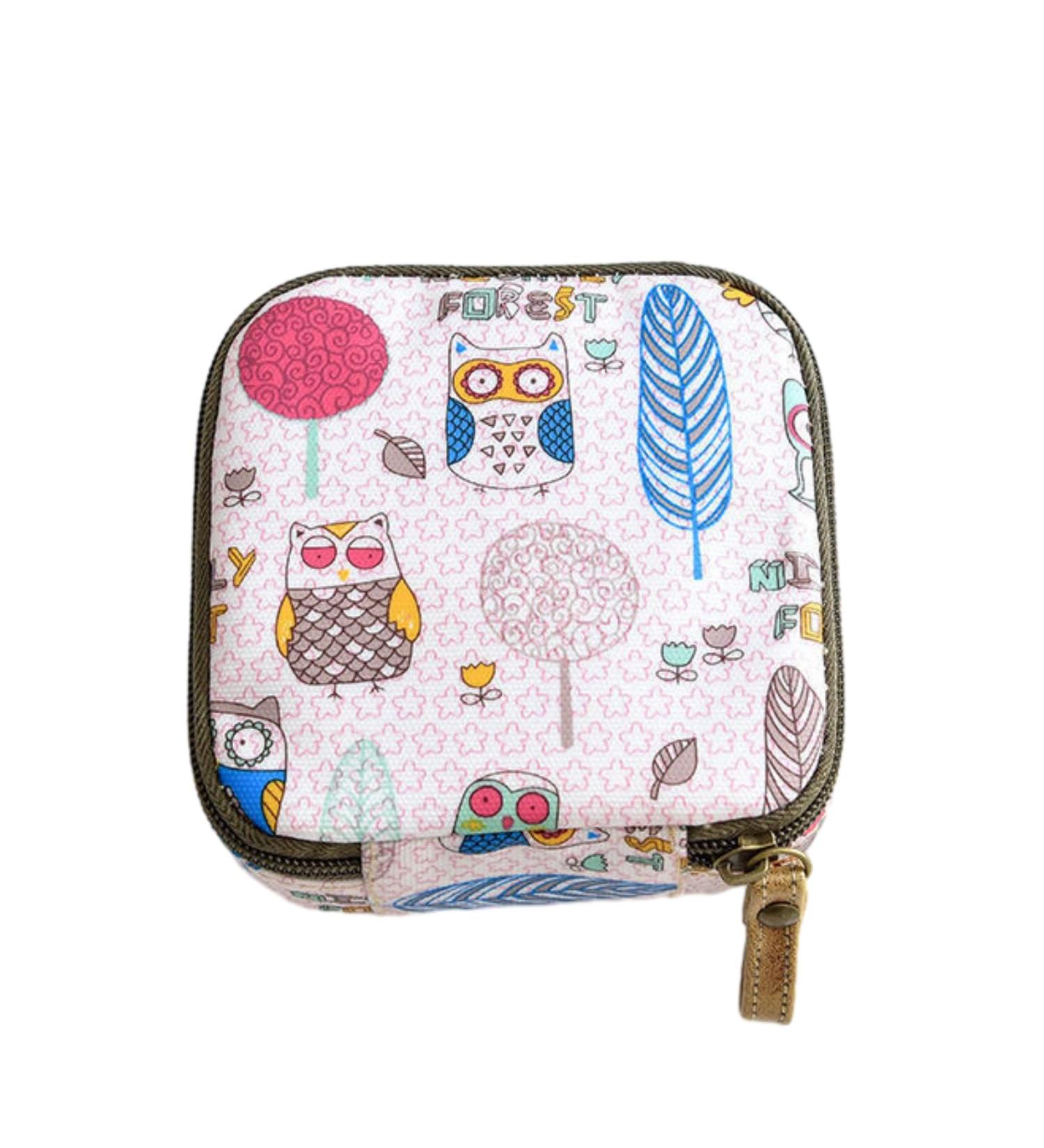 Mobody Small Tampon Pocket - Cute Wallpaper Bag & Women's Period Organizer | Great Capacity Menstrual Bag (One Size White) - Buy Online on GoSupps.com