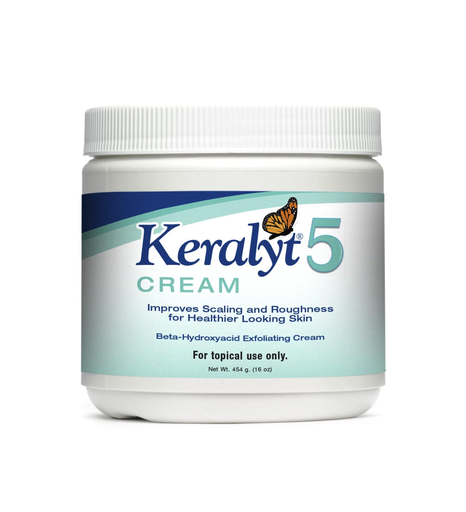 Keralyt 5 Psoriasis Cream - 5% Salicylic Acid Exfoliating Lotion for Full Body Relief - Buy Online on GoSupps.com