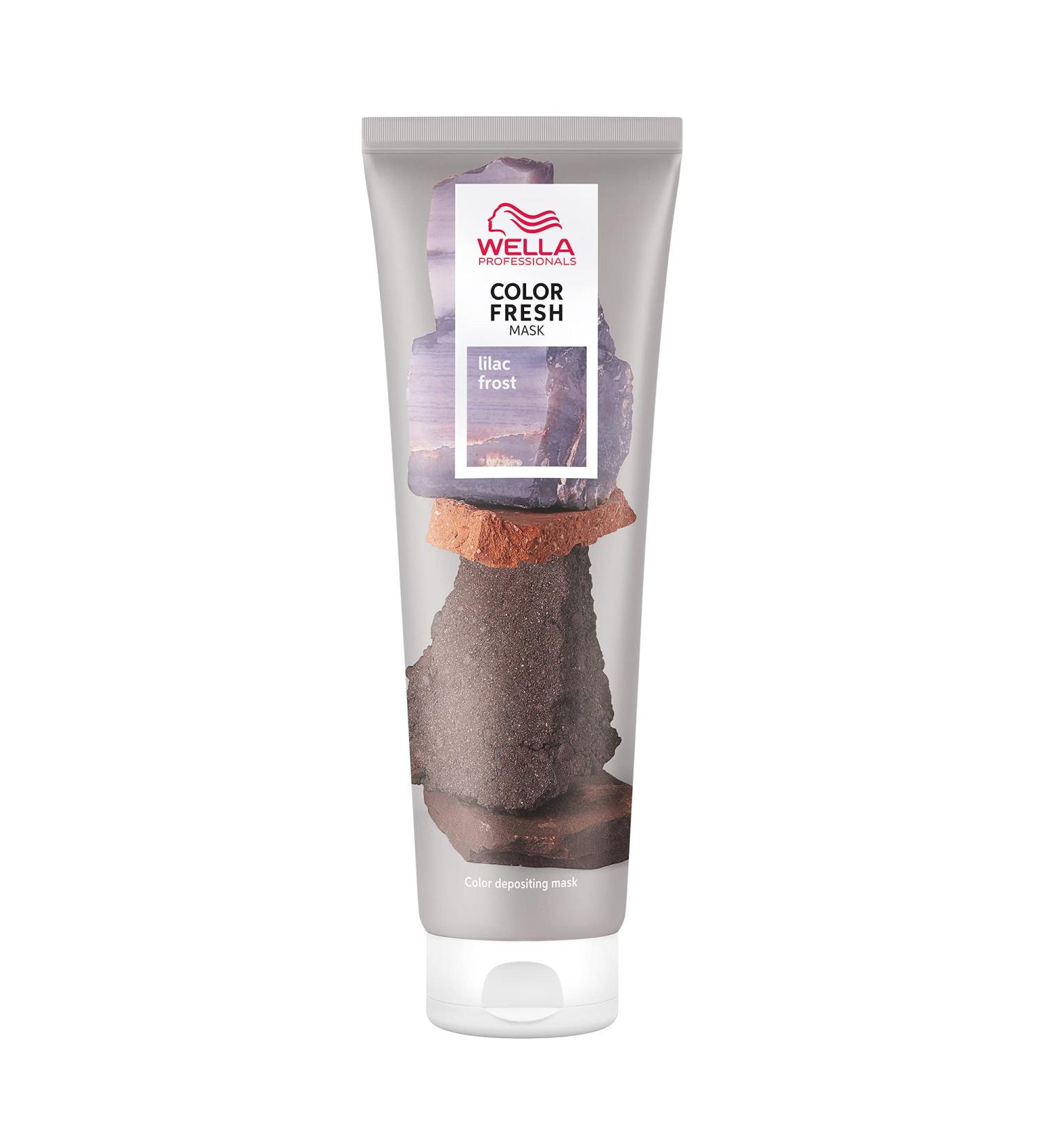 Wella Professionals Color Fresh Mask Temporary Colour Refresh Treatment Semi-Permanent Hair Dye Hair Gloss Treatment for Blonde Hair Lilac Frost - Buy Online on GoSupps.com