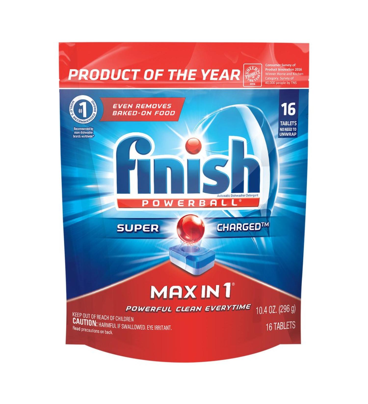 Buy Finish Max in 1 Powerball 16ct - Best International Shipping & Deals - Buy Online on GoSupps.com