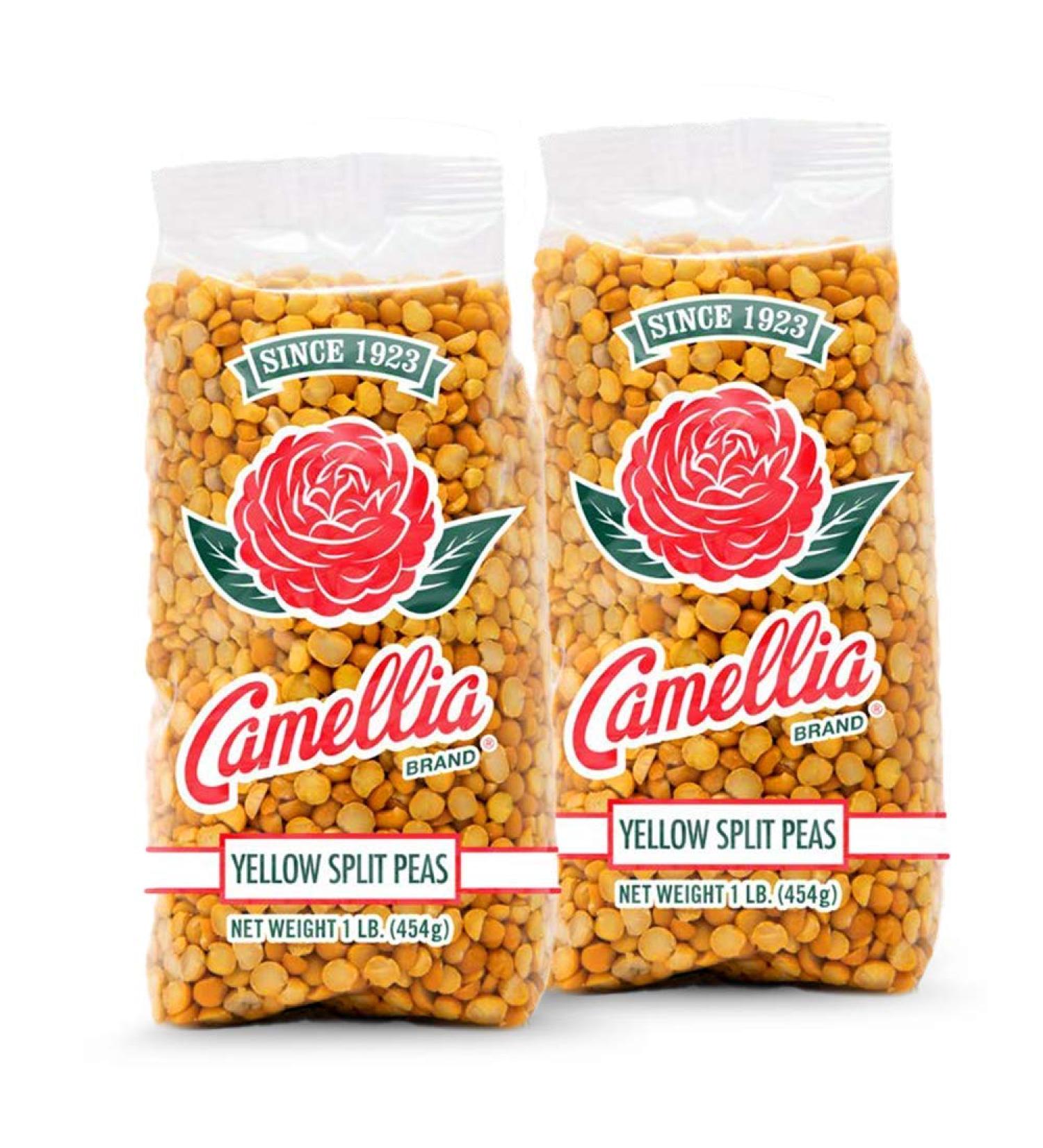 Camellia Brand Dried Yellow Split Peas - 2 Pack, 1 lb Each - Buy Online on GoSupps.com