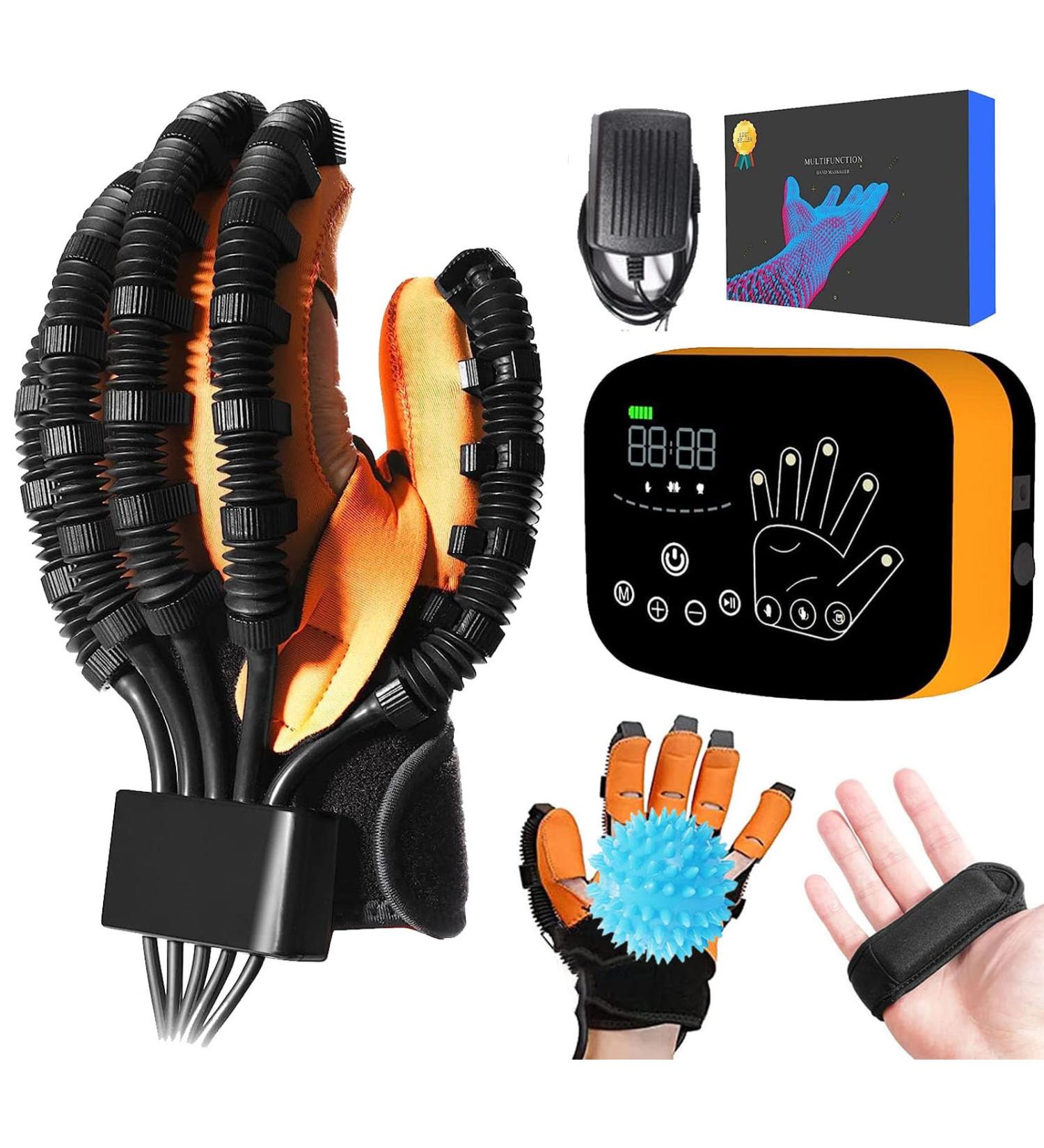 Rehabilitation Robot Gloves for Finger and Hand Function Rehabilitation Adaptive Equipment for Stroke for Cerebral Palsy Arthritis Stroke Hemiplegia Patient(Size:S Color:Right Hand) Small Right Hand - Buy Online on GoSupps.com