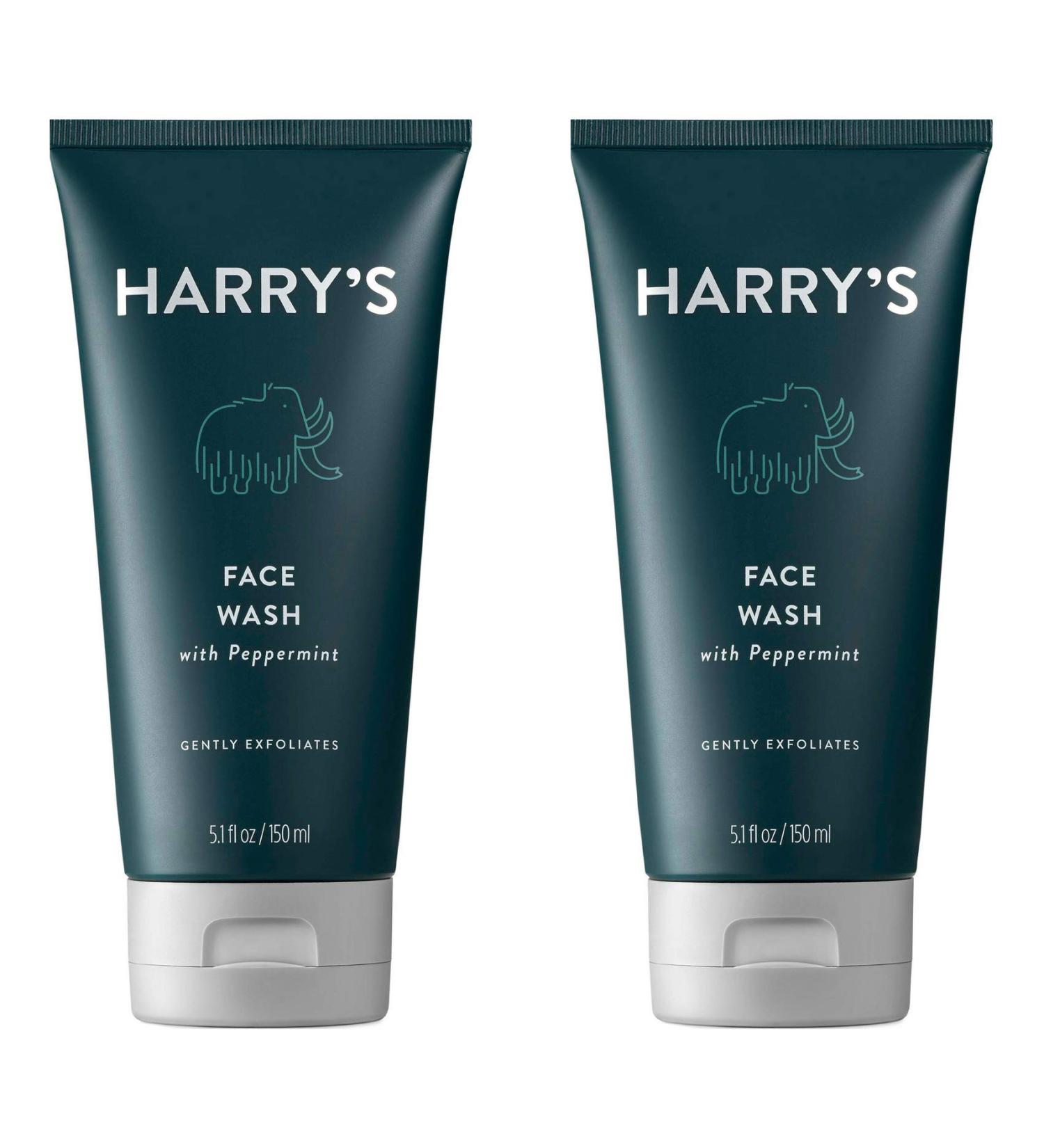 Harry's Men's Daily Face Wash 5.1 oz (2 Pack)