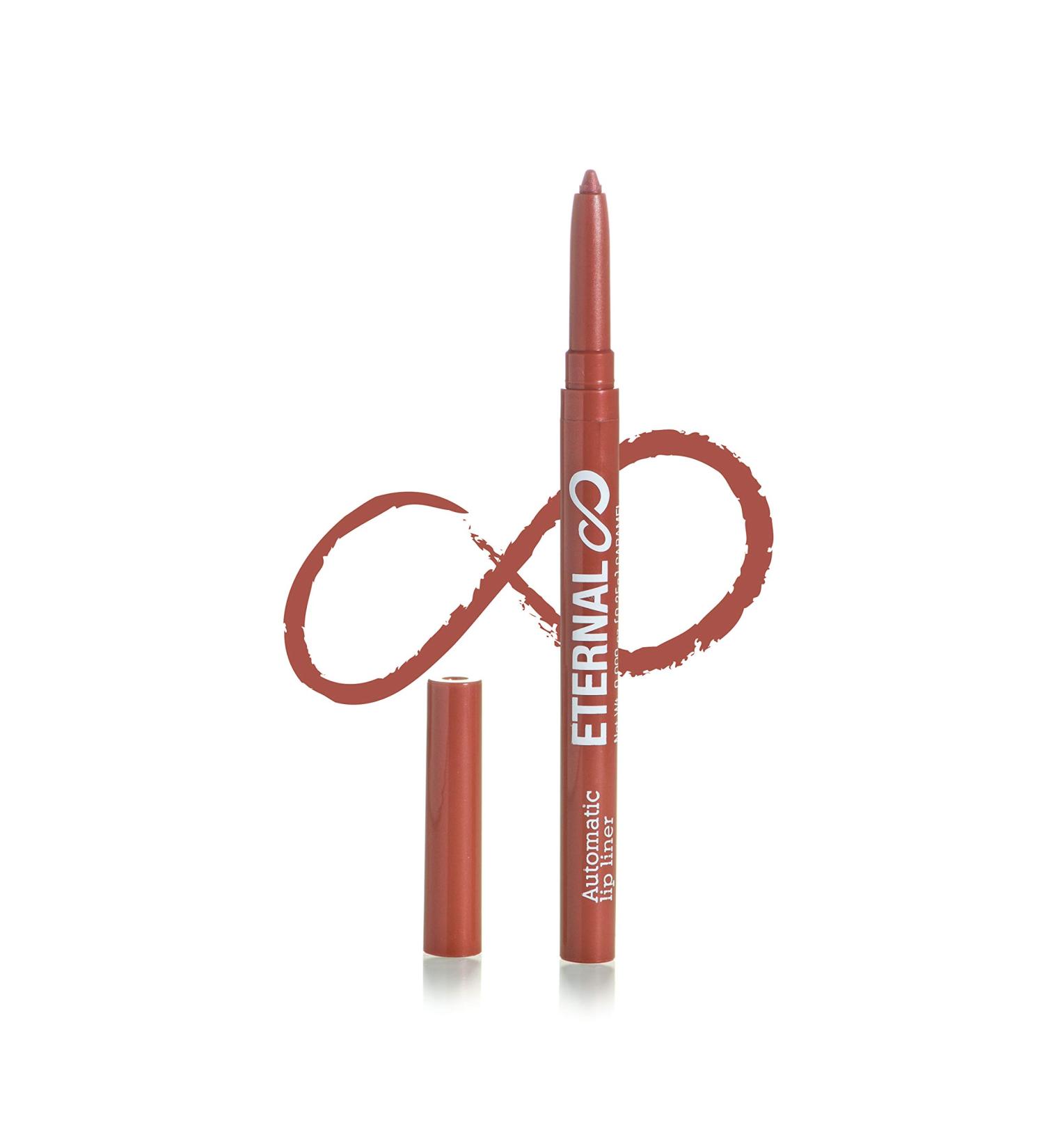 Eternal Automatic Twist Up Water Resistant Lip Liner - Caramel | Long Lasting Retractable Lip Pencil with Strong Pigments and Creamy Matte Finish - Buy Online on GoSupps.com