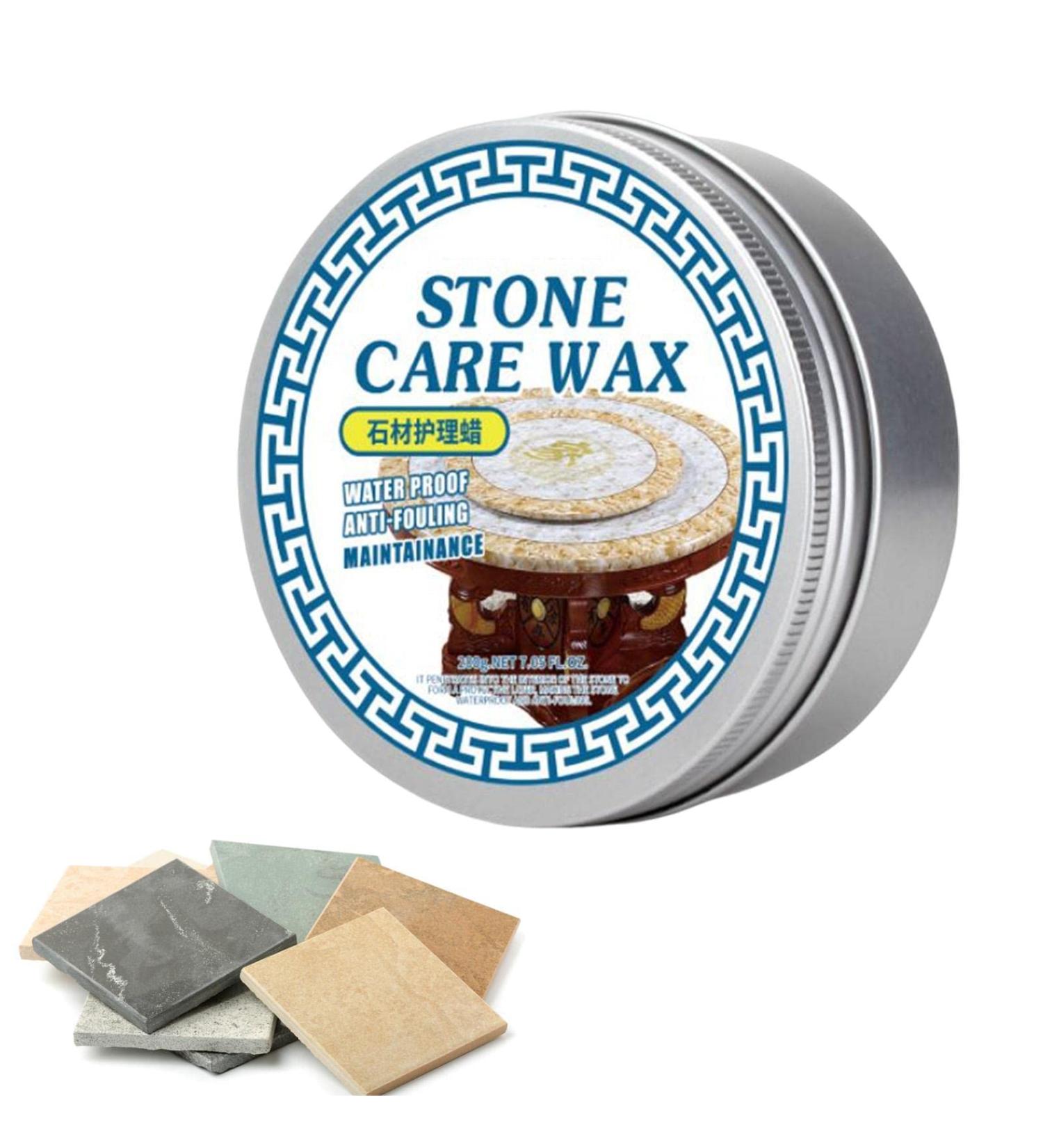 2 Polishing Wax for Stone | 200g Stone Maintenance Wax Stone Stain Remover to Protect Stone Furniture/Floor/Wall from Grease Grimes Scratches Nanyaciv 2 Pcs Single Attribute - Buy Online on GoSupps.com