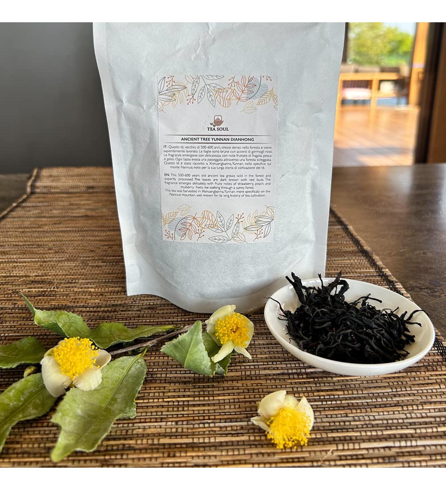 Th Rouge (noir) Dianhong Ancient Trees - 10 g - Tea Soul