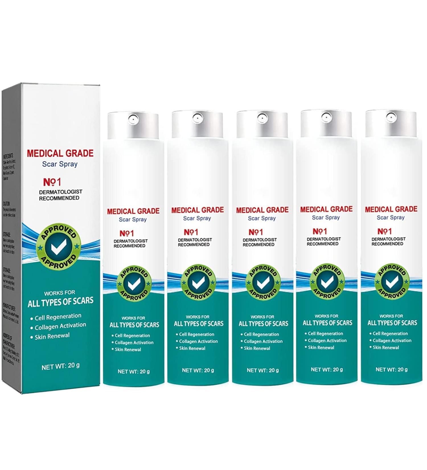 DUBUSH Scarremove Advanced Scar Removal Spray - Acne and Dark Spot Remover - 5pcs - Buy Online on GoSupps.com